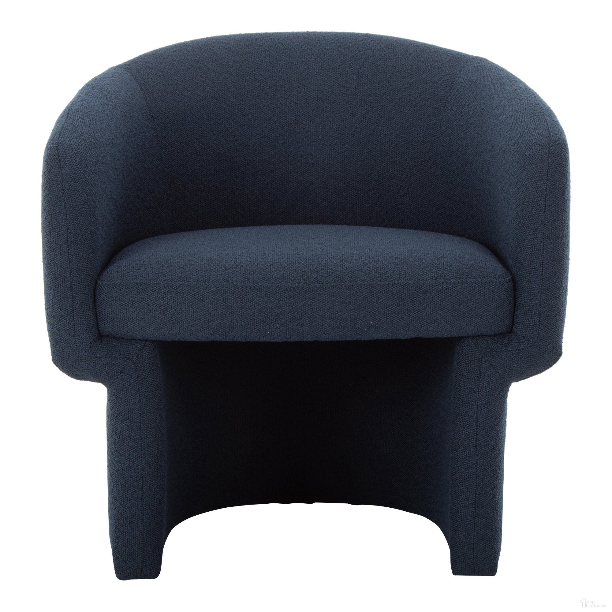 The appearance of Franco Chair In Dark Indigo designed by Moes Home in the modern / contemporary interior design. This indigo piece of furniture was selected by 1StopBedrooms from Franco Collection to add a touch of cosiness and style into your home. Sku: JM-1005-46. Material: Polyester.