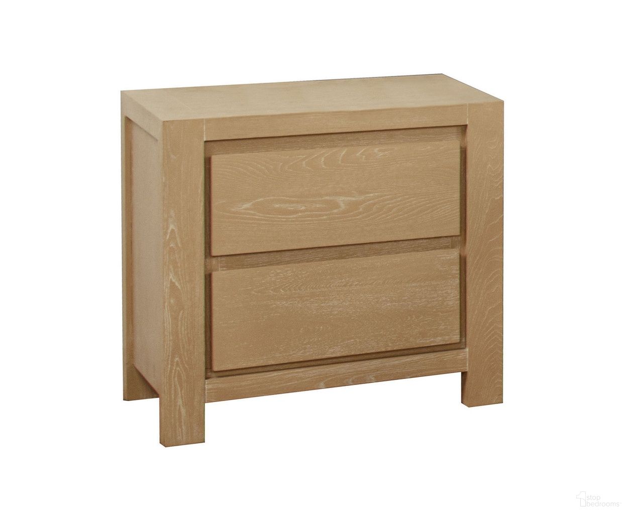 The appearance of Frank Rubberwood 2 Drawer Nightstand in Natural Light Oak designed by Best Quality Furniture in the transitional interior design. This natural light oak piece of furniture was selected by 1StopBedrooms from Frank Collection to add a touch of cosiness and style into your home. Sku: B730-N. Material: Rubberwood.