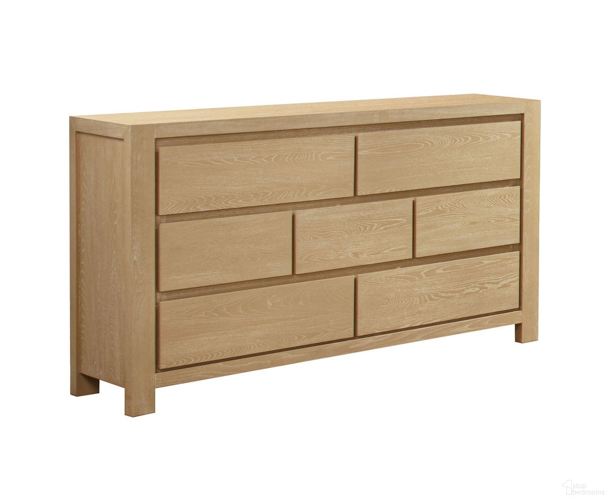 The appearance of Frank Rubberwood 6 Drawer Dresser in Natural Light Oak designed by Best Quality Furniture in the transitional interior design. This natural light oak piece of furniture was selected by 1StopBedrooms from Frank Collection to add a touch of cosiness and style into your home. Sku: B730-DR. Material: Rubberwood.