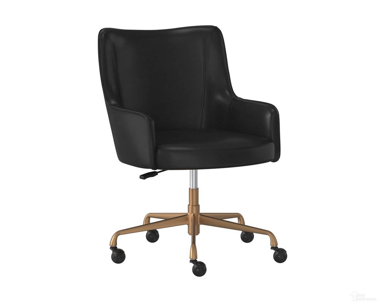 Franklin Office Chair In Vintage Black