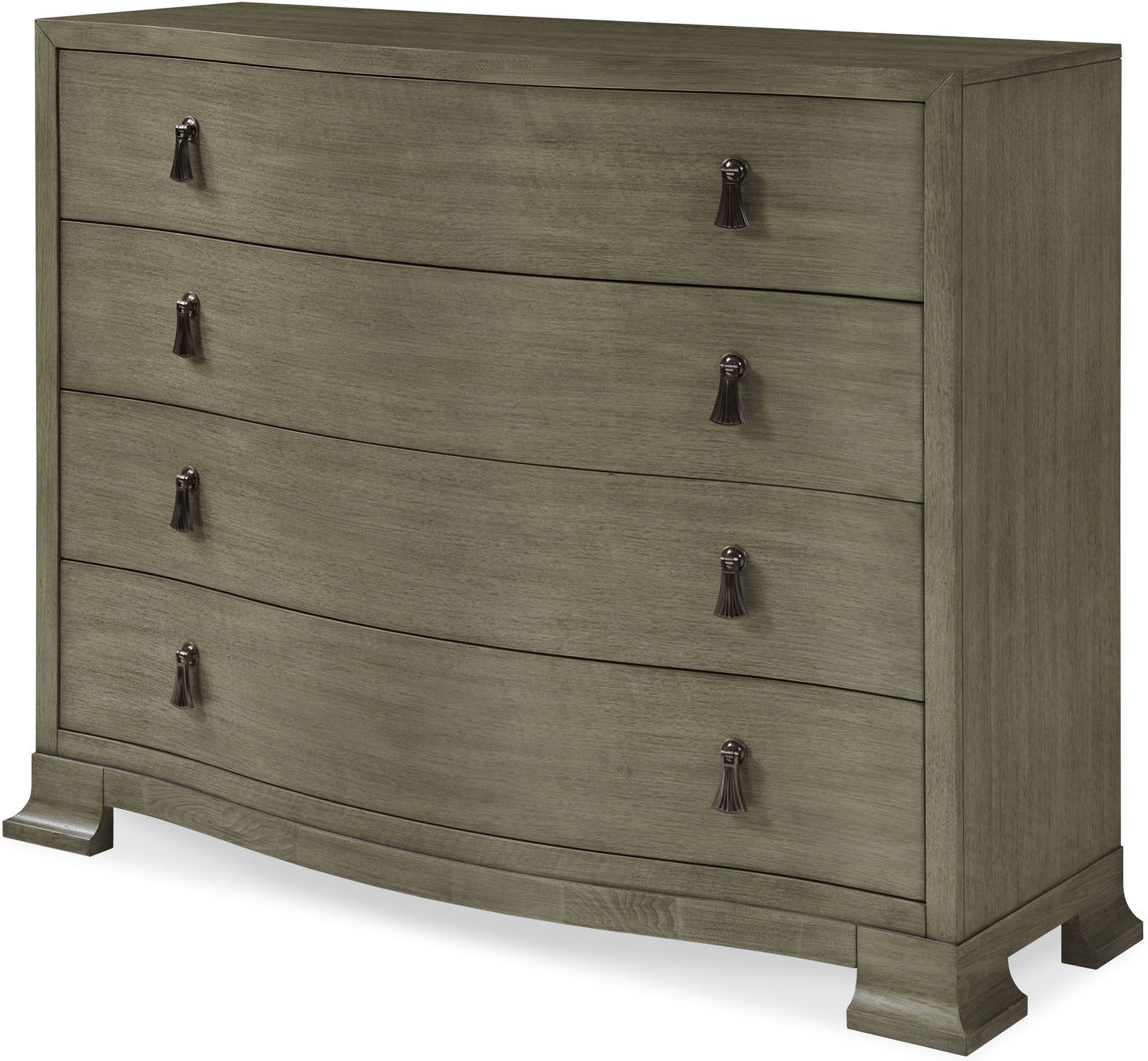 Frasier Serpentine Master Chest In Greige by Century Furniture