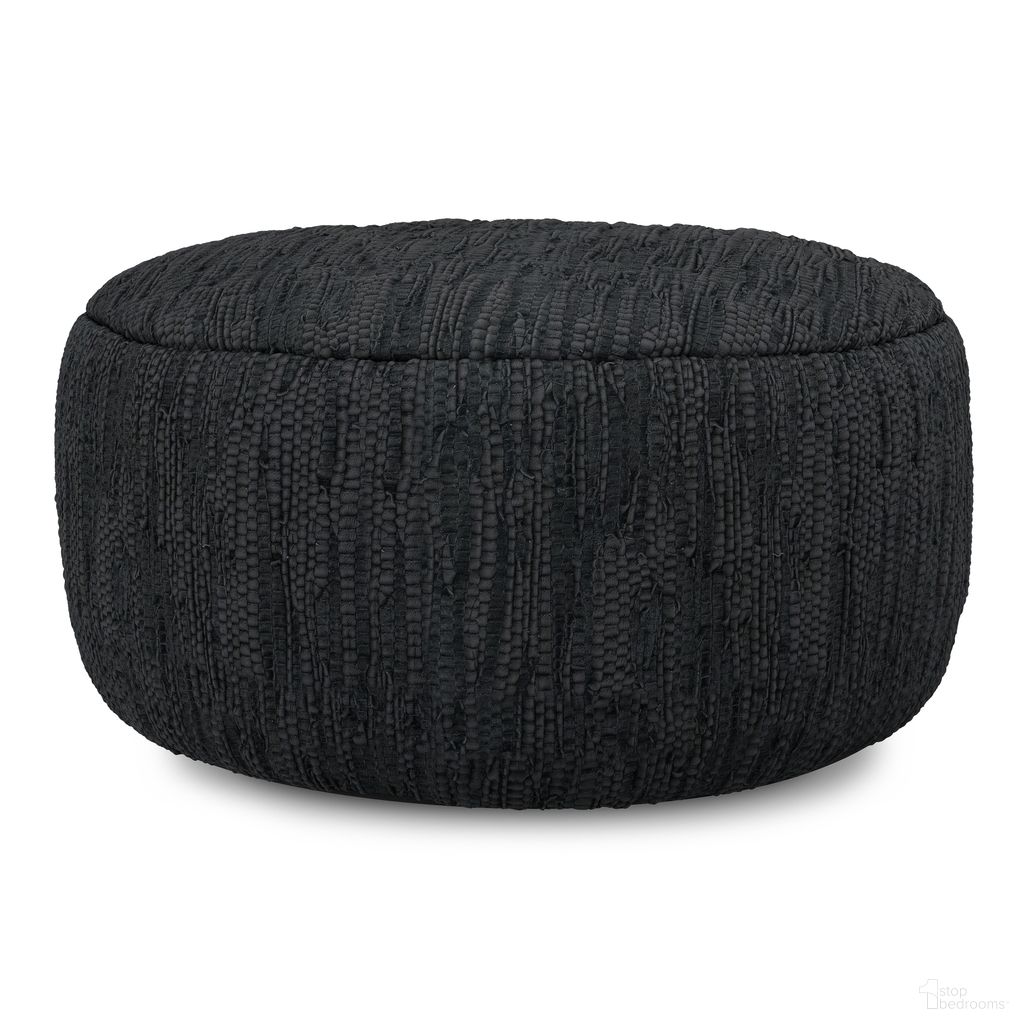 The appearance of Fredrik 30 Inch Round Pouf In Black designed by Simpli Home in the modern / contemporary interior design. This black piece of furniture was selected by 1StopBedrooms from Fredrik Collection to add a touch of cosiness and style into your home. Sku: AXCPF-19RD-BL. Material: Genuine Leather.