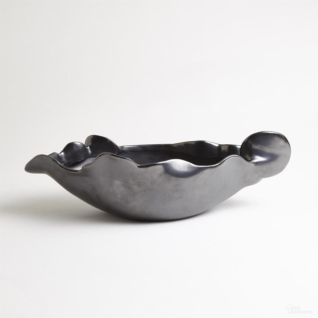 Free Form Small Bowl In Graphite