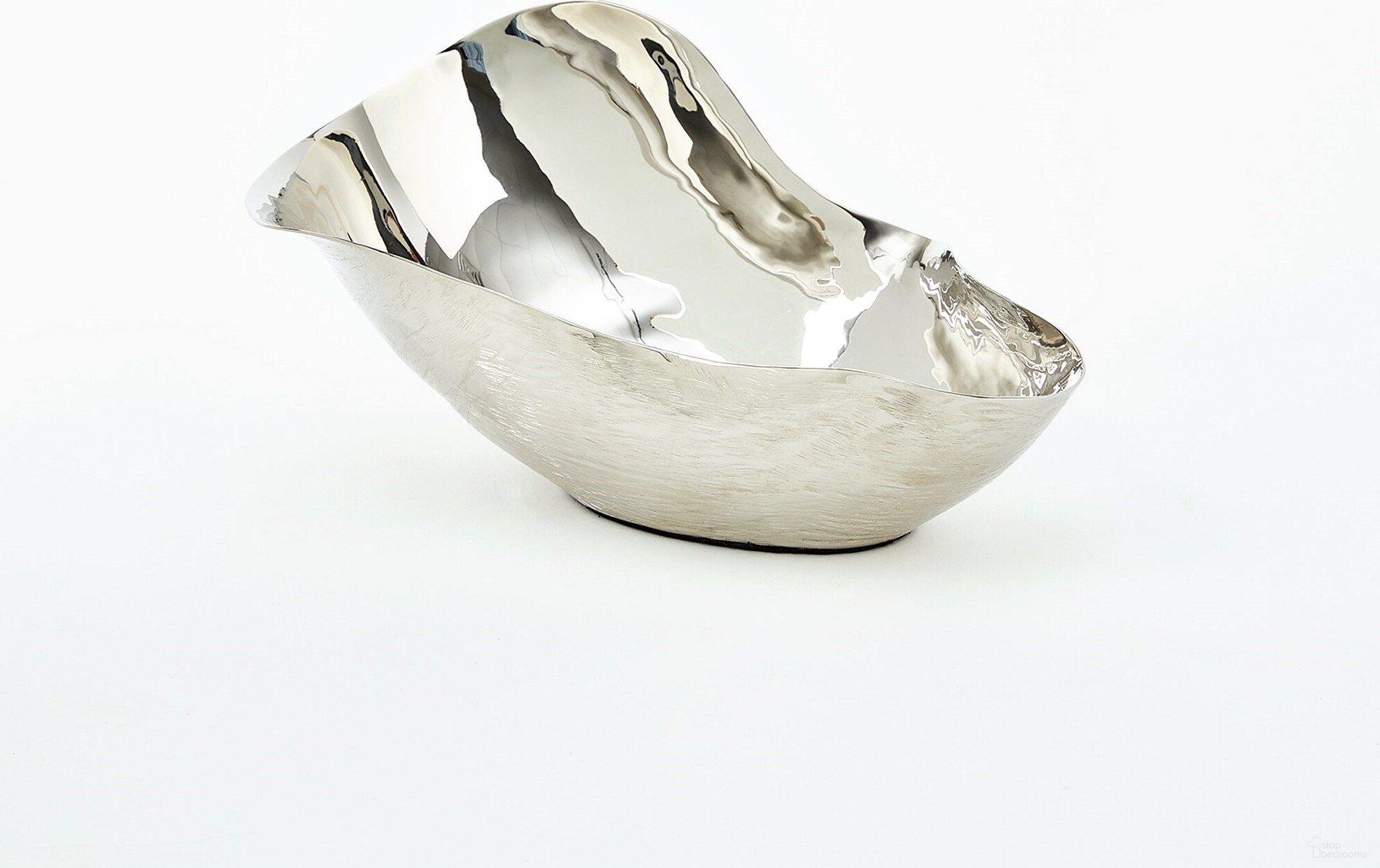 Free Form Small Bowl In Nickel