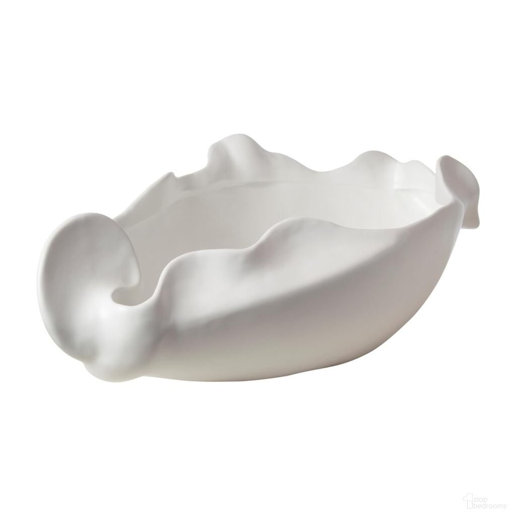 Free Large Form Bowl In Matte White