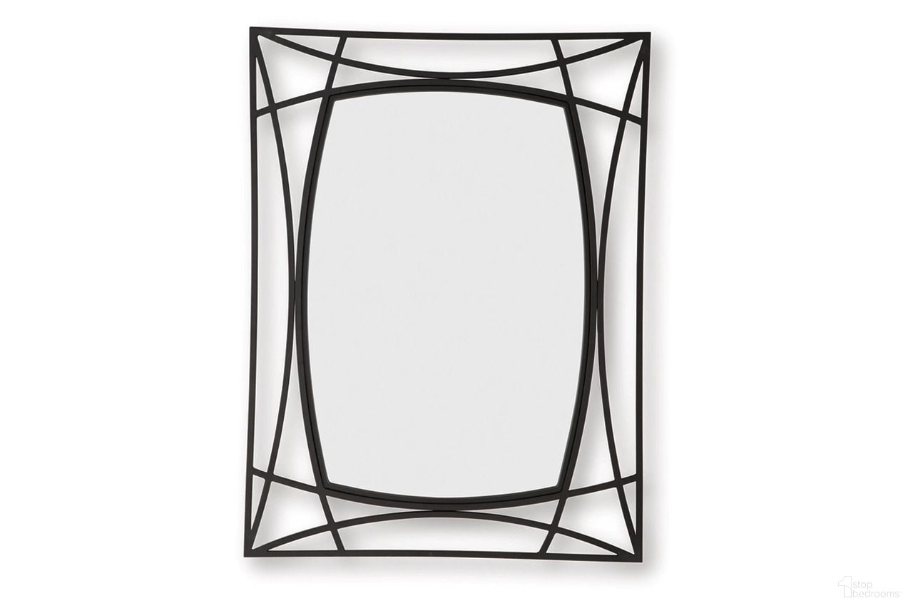 Freenville Accent Mirror In Black