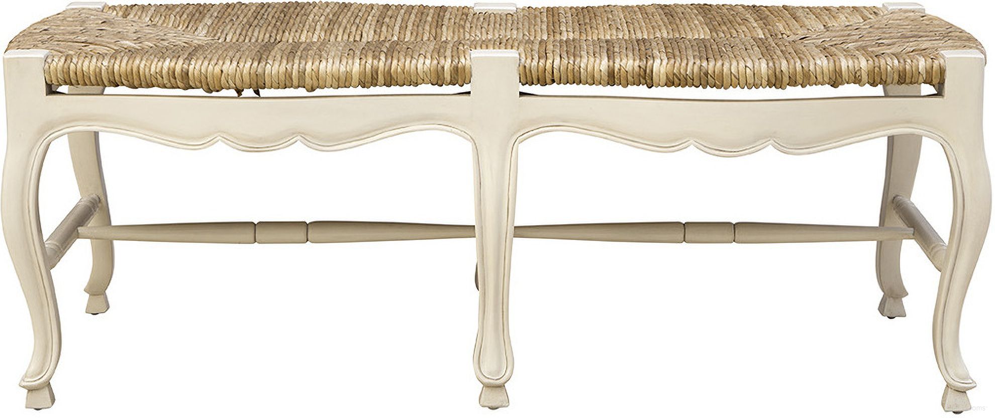 The appearance of French Backless Settee designed by Furniture Classics in the transitional interior design. This piece of furniture was selected by 1StopBedrooms from French Collection to add a touch of cosiness and style into your home. Sku: 1147LT. Material: Mahogany.