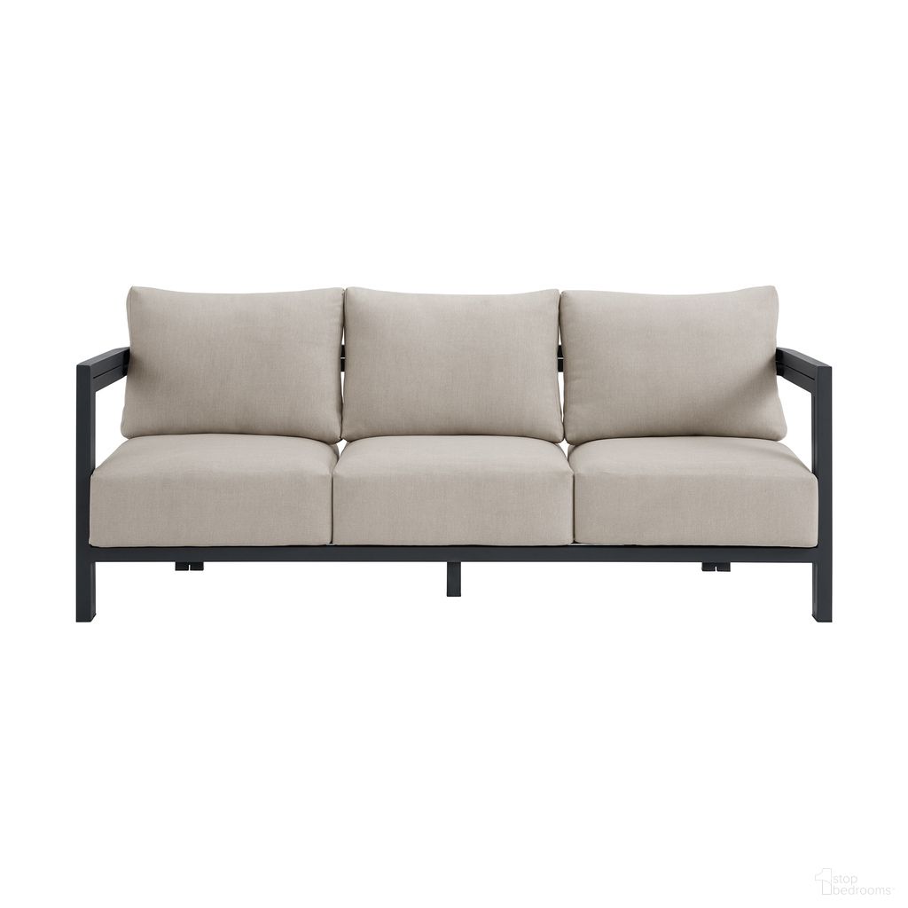 The appearance of Fresca Sofa with 2 Pillows In Beige and Dark Grey designed by Picket House in the modern / contemporary interior design. This beige/dark grey piece of furniture was selected by 1StopBedrooms from Fresca Collection to add a touch of cosiness and style into your home. Sku: O-16230-10311-300. Material: Aluminum.