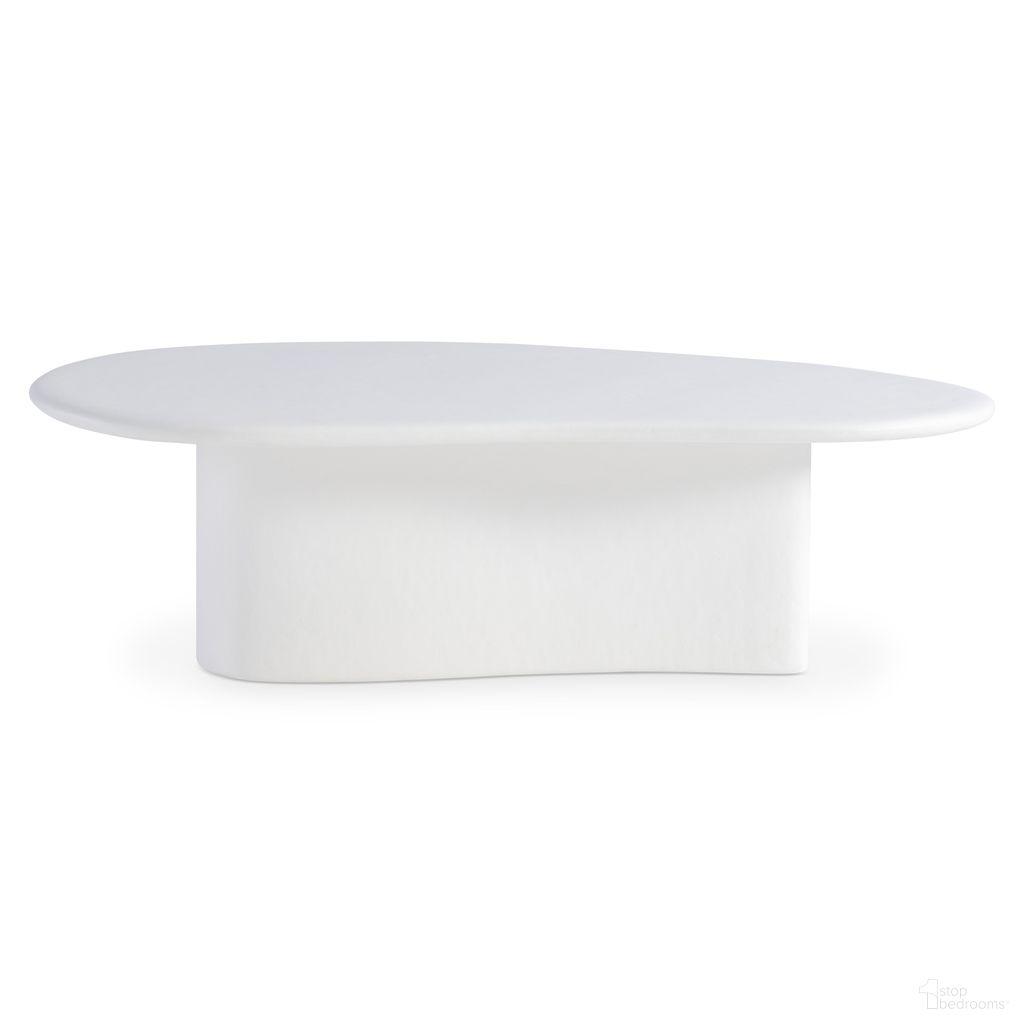 The appearance of Fresco Outdoor Cocktail Table In White designed by Bernhardt in the modern / contemporary interior design. This white piece of furniture was selected by 1StopBedrooms from Fresco Collection to add a touch of cosiness and style into your home. Sku: X09021. Material: Concrete.