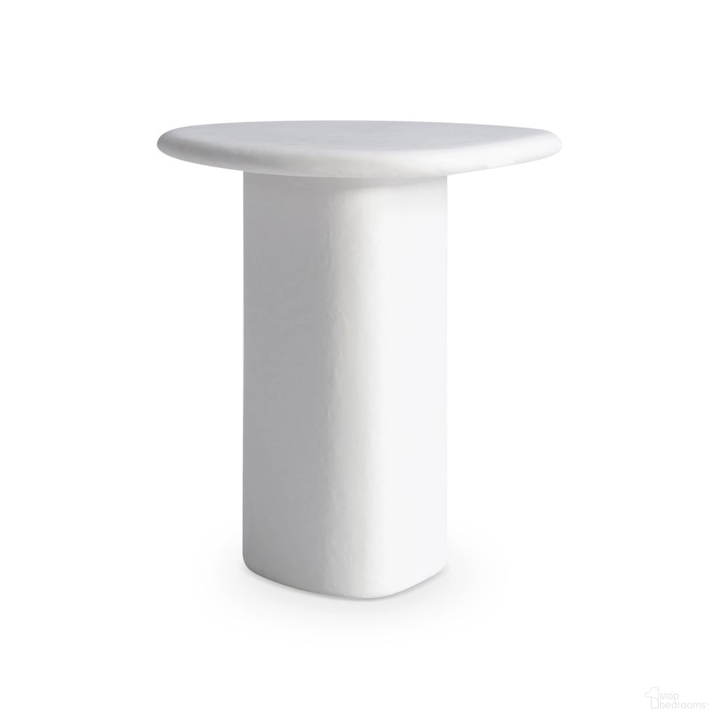 The appearance of Fresco Outdoor Side Table In White designed by Bernhardt in the modern / contemporary interior design. This white piece of furniture  was selected by 1StopBedrooms from Fresco Collection to add a touch of cosiness and style into your home. Sku: X09112. Material: Concrete.