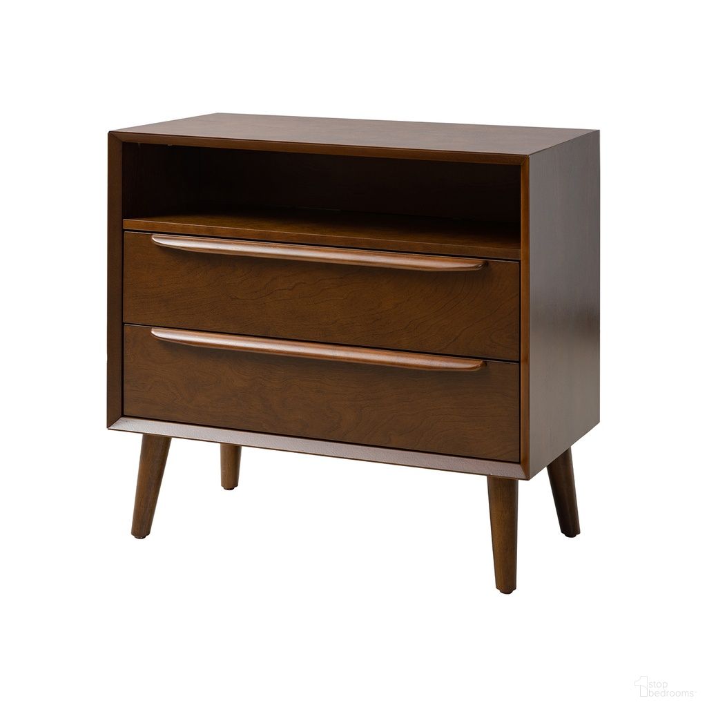 Frieda Nightstand In Walnut