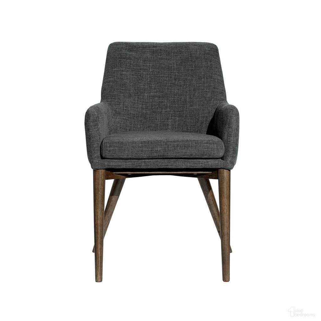 Fritz Arm Dining Chair Set of 2 In Slate