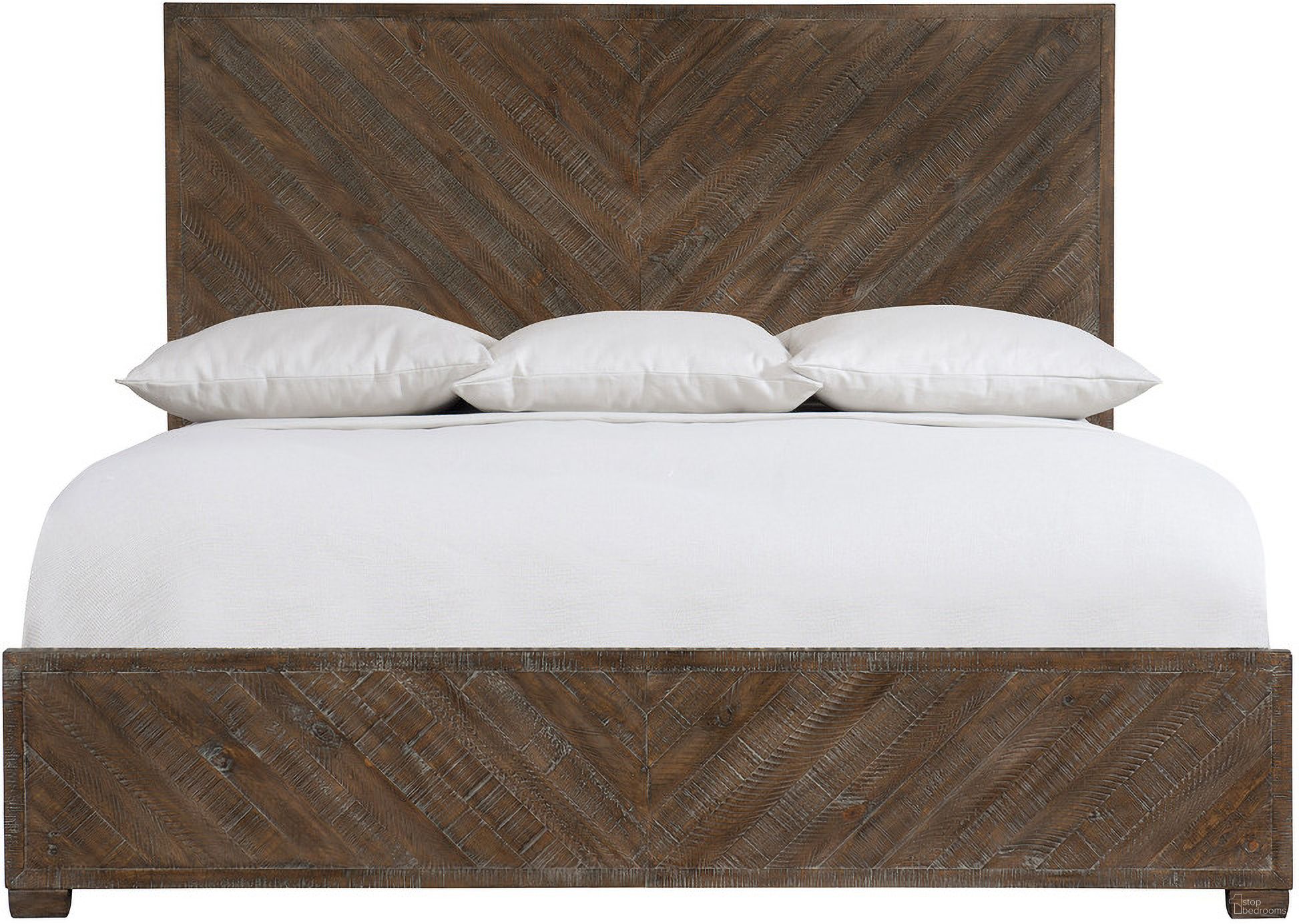 The appearance of Fuller Wooden King Panel Bed designed by Bernhardt in the modern / contemporary interior design. This sable brown piece of furniture  was selected by 1StopBedrooms from Logan Square Collection to add a touch of cosiness and style into your home. Sku: 303FR3B;303H03B. Bed Type: Panel Bed. Material: Wood. Bed Size: King.