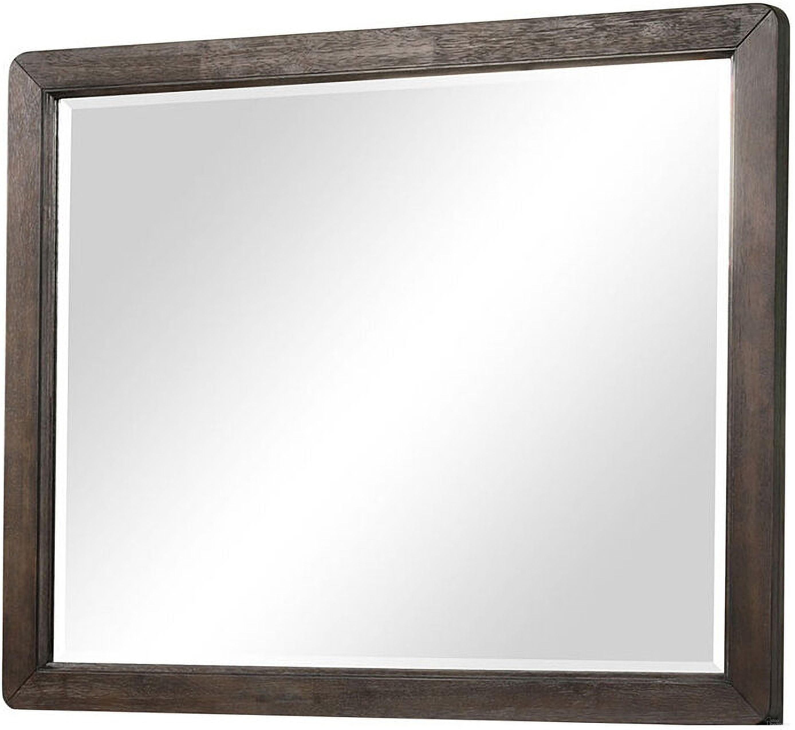 The appearance of Fulton Mirror designed by Bernell in the transitional interior design. This brown piece of furniture  was selected by 1StopBedrooms from Fulton Collection to add a touch of cosiness and style into your home. Sku: 1720-140. Material: Polyester.