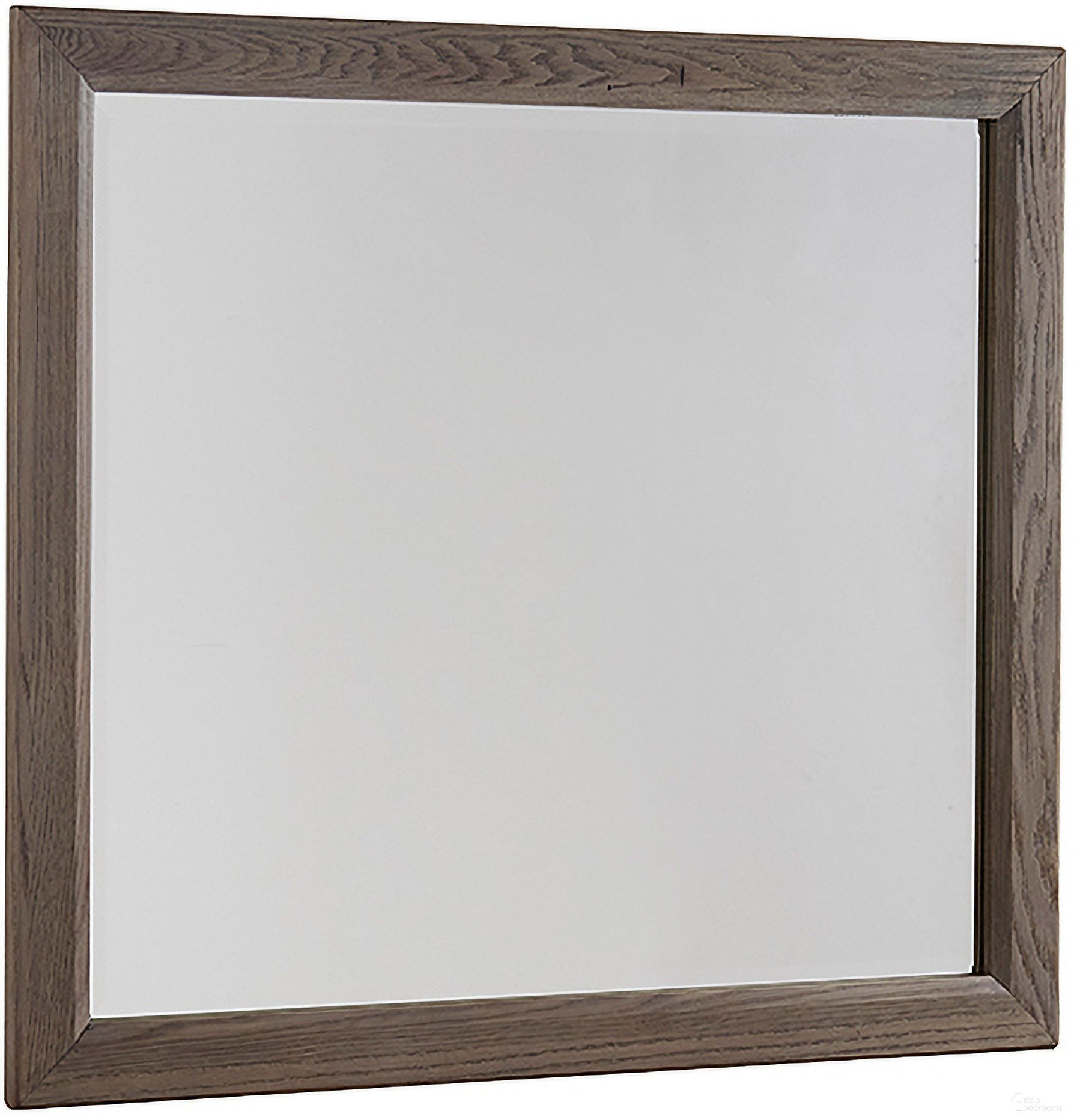The appearance of Fundamentals Landscape Mirror In Grey designed by Vaughan Bassett in the transitional interior design. This grey piece of furniture  was selected by 1StopBedrooms from Fundamentals Collection to add a touch of cosiness and style into your home. Sku: 11-446. Material: Wood.