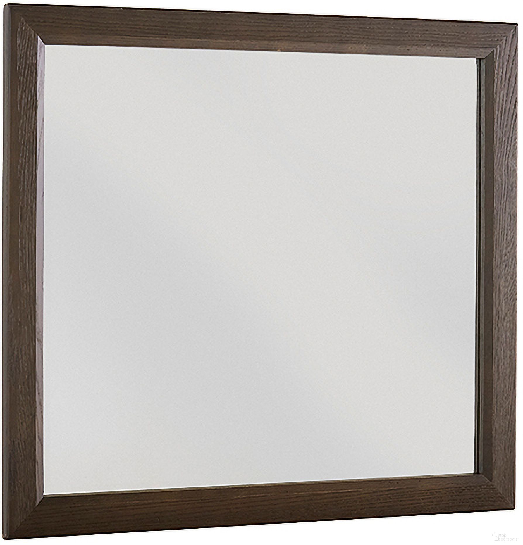 The appearance of Fundamentals Landscape Mirror In Java designed by Vaughan Bassett in the transitional interior design. This java piece of furniture was selected by 1StopBedrooms from Fundamentals Collection to add a touch of cosiness and style into your home. Sku: 10-446. Material: Wood.