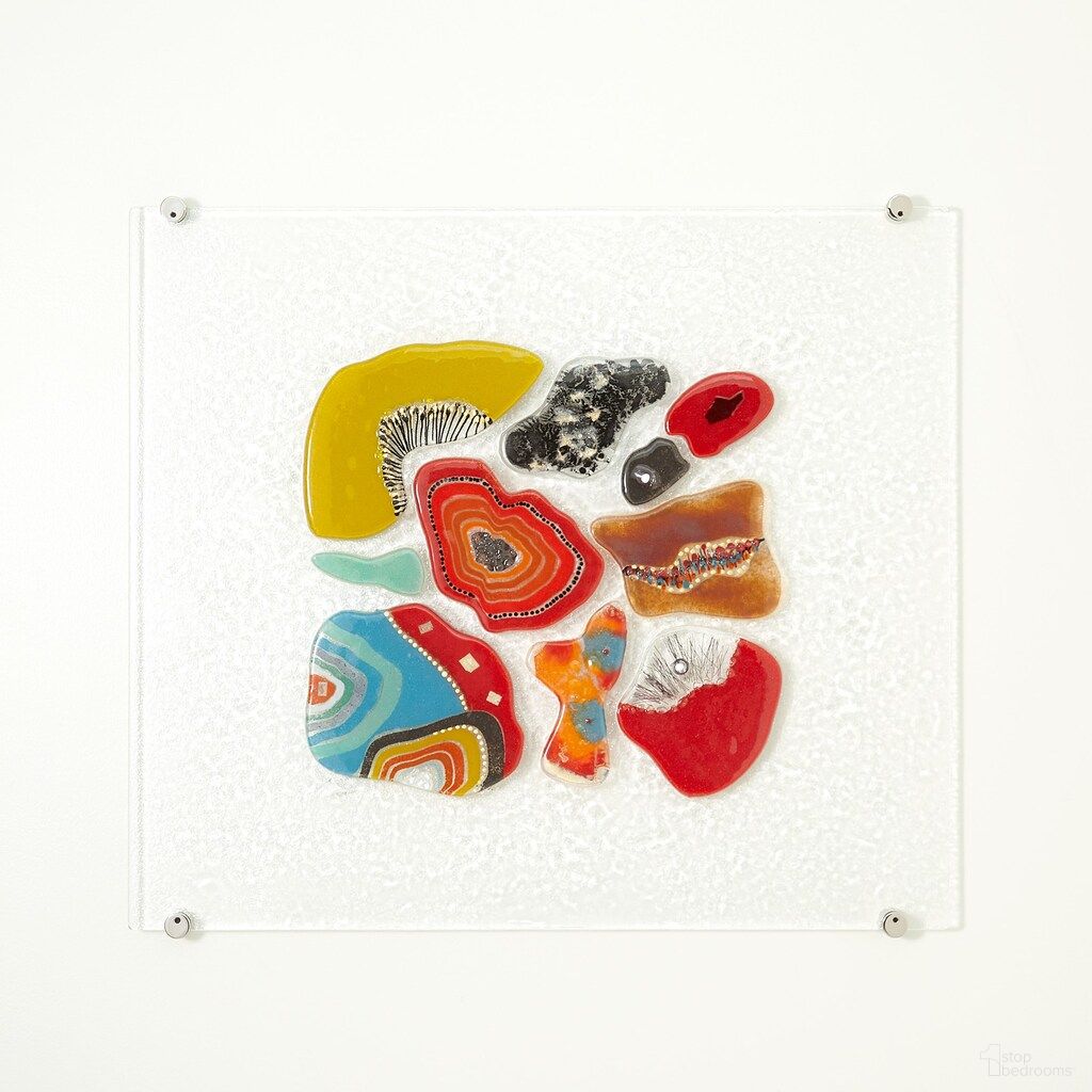 Fused Warm Glass Wall Panel In Clear