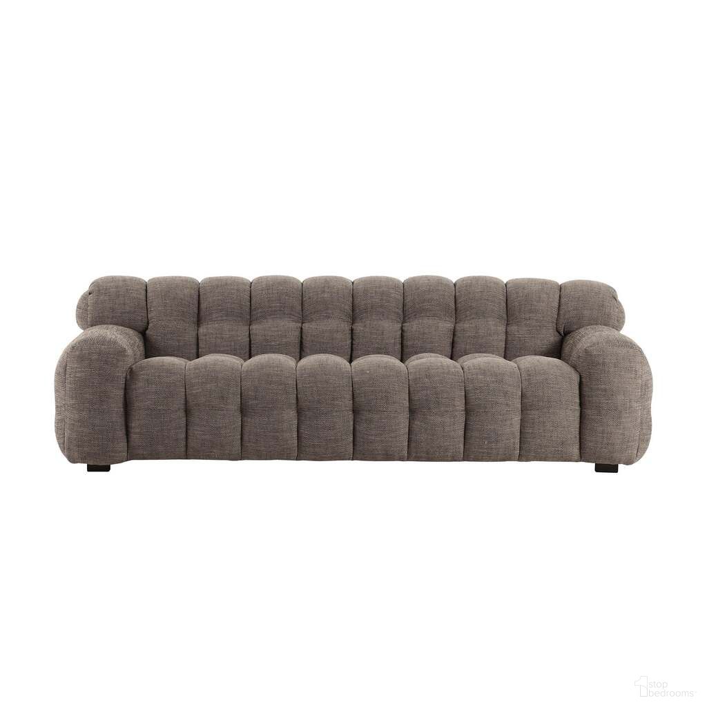 The appearance of Fusion Sofa In Brown designed by LH Imports in the modern / contemporary interior design. This brown piece of furniture was selected by 1StopBedrooms from Fusion Collection to add a touch of cosiness and style into your home. Sku: CR050-BRN. Material: Polyester.