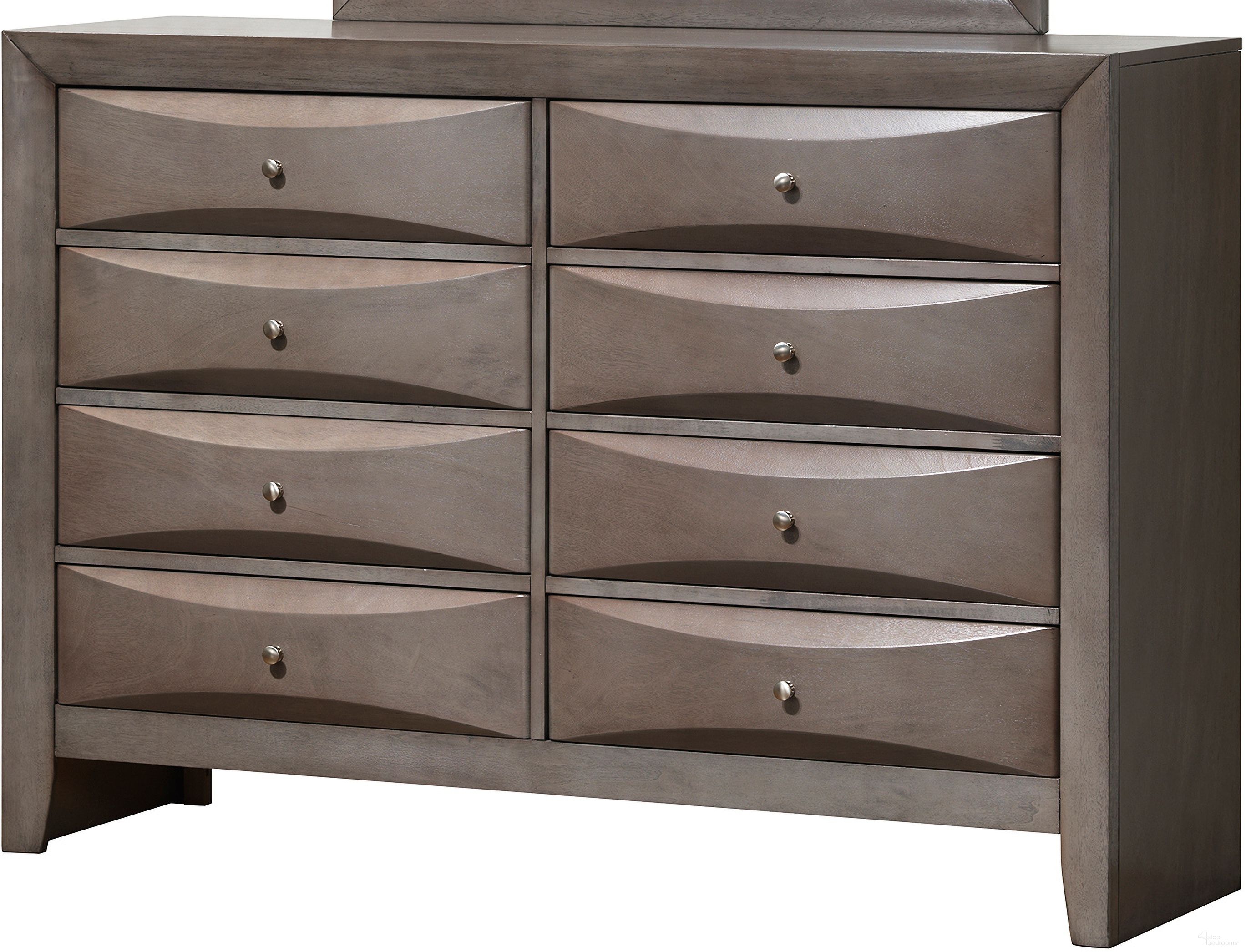 The appearance of Glory Furniture Dresser in Gray G1505-D designed by Glory in the transitional interior design. This gray piece of furniture was selected by 1StopBedrooms from G1505 Collection to add a touch of cosiness and style into your home. Sku: G1505-D-Dresser. Material: Wood.