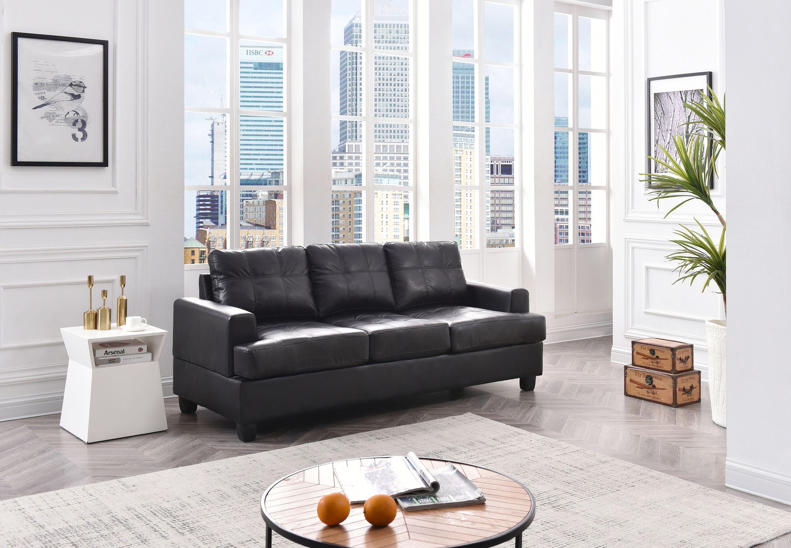 G583 Sofa (Black)