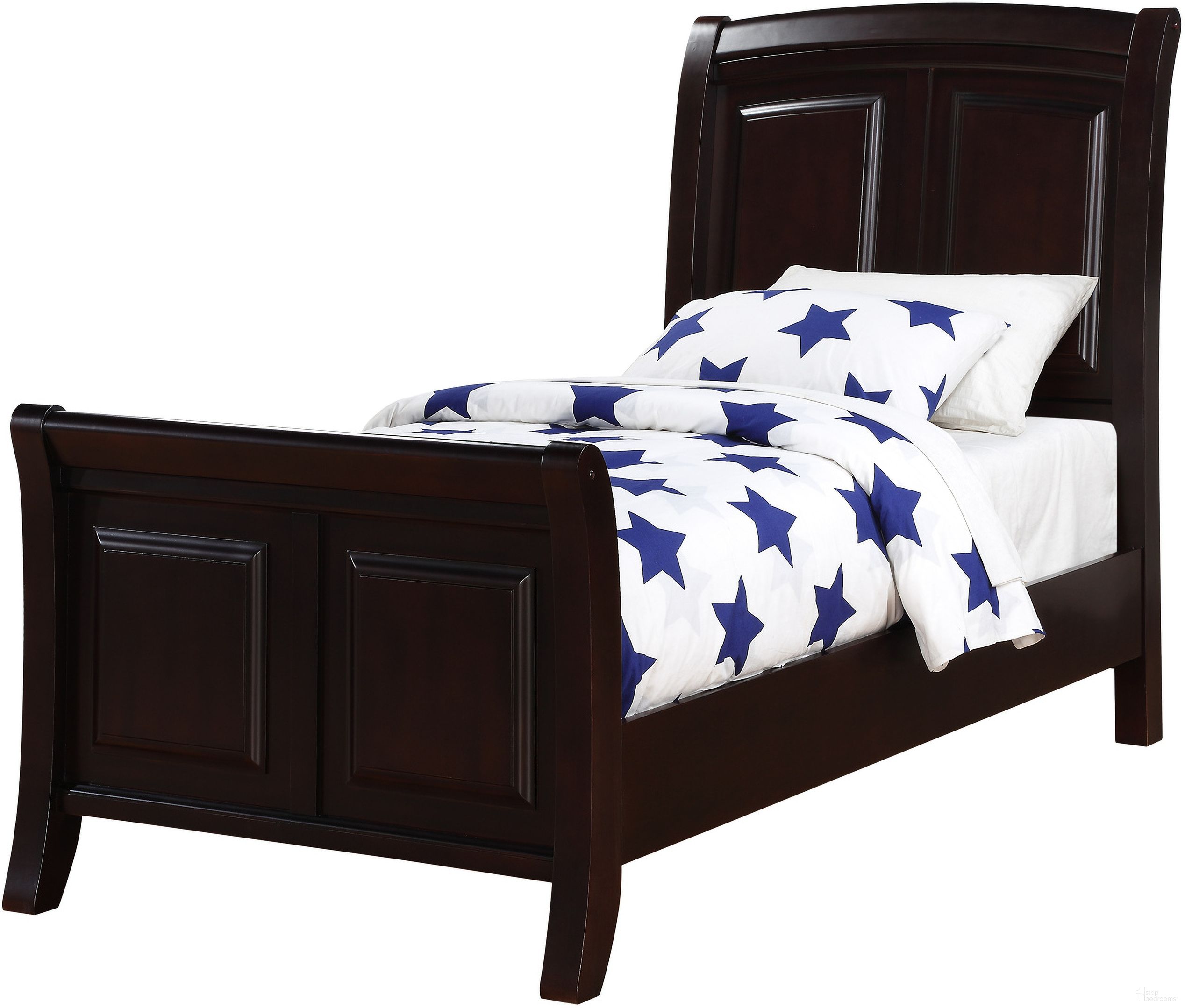 The appearance of Glory Furniture G9800 Twin Sleigh Bed in Cappuccino designed by Glory in the traditional interior design. This cappuccino piece of furniture was selected by 1StopBedrooms from G9800 Collection to add a touch of cosiness and style into your home. Sku: G9800A-TB Box 1;G9800A-TB Box 3;G9800A-TB Box 2. Bed Type: Sleigh Bed. Material: Wood. Bed Size: Twin.