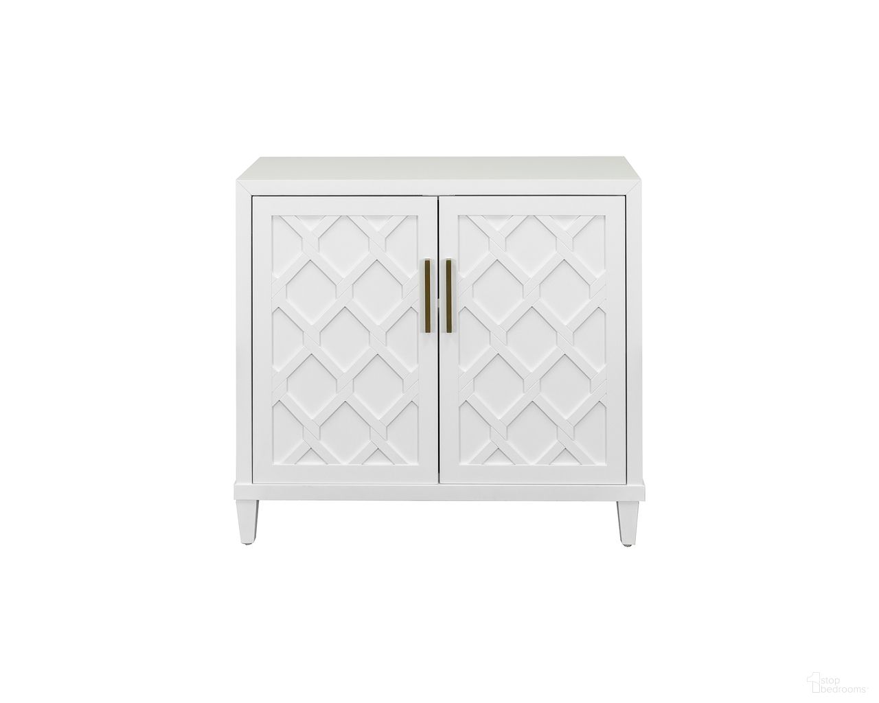 The appearance of Gable Modern Wood 40 Inch Console with Doors In White designed by Martin Furniture in the modern / contemporary interior design. This white piece of furniture was selected by 1StopBedrooms from Gable Collection to add a touch of cosiness and style into your home. Sku: IMGA340. Material: Wood.