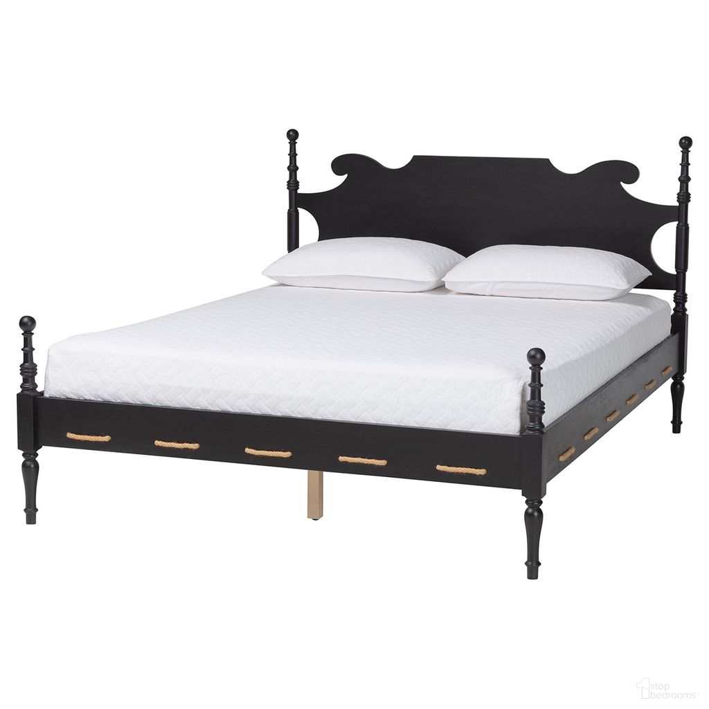 Gaetano Queen Platform Bed In Black