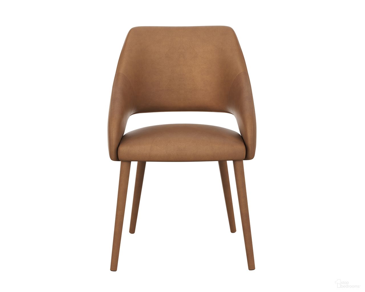 Galen Dining Armchair In Missouri Cognac