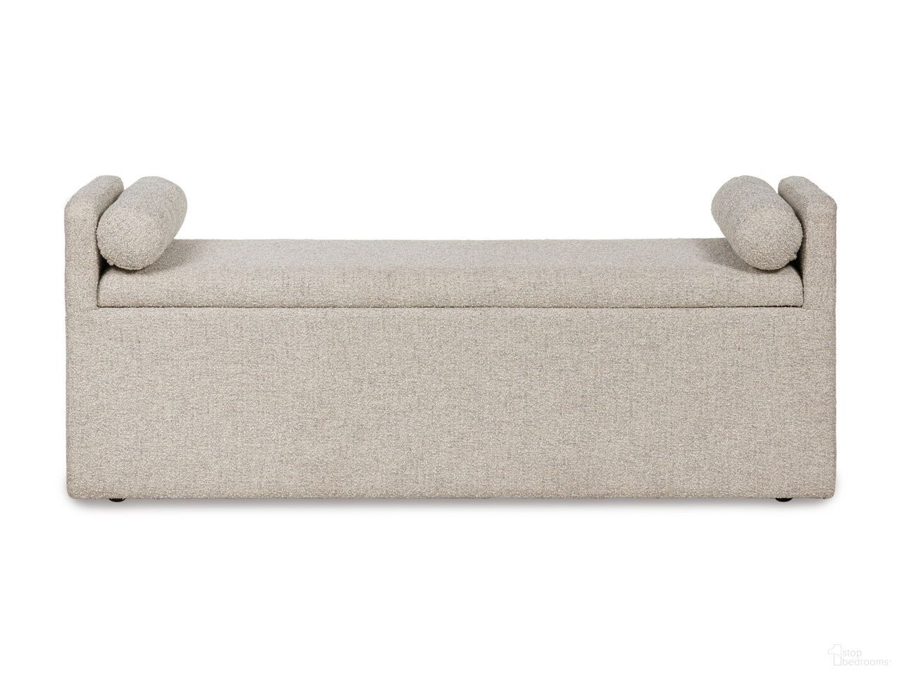The appearance of Galliden 62 Inch Dining Bench In Beige designed by Signature Design by Ashley in the modern / contemporary interior design. This beige piece of furniture  was selected by 1StopBedrooms from Galliden Collection to add a touch of cosiness and style into your home. Sku: D841-00. Material: Fabric.