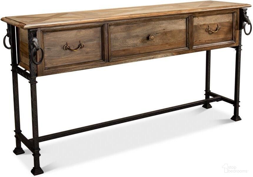 The appearance of Game Of Thornes Tan Console Table designed by Sarreid in the transitional interior design. This tan piece of furniture was selected by 1StopBedrooms from Game Of Thornes Collection to add a touch of cosiness and style into your home. Sku: 53050.