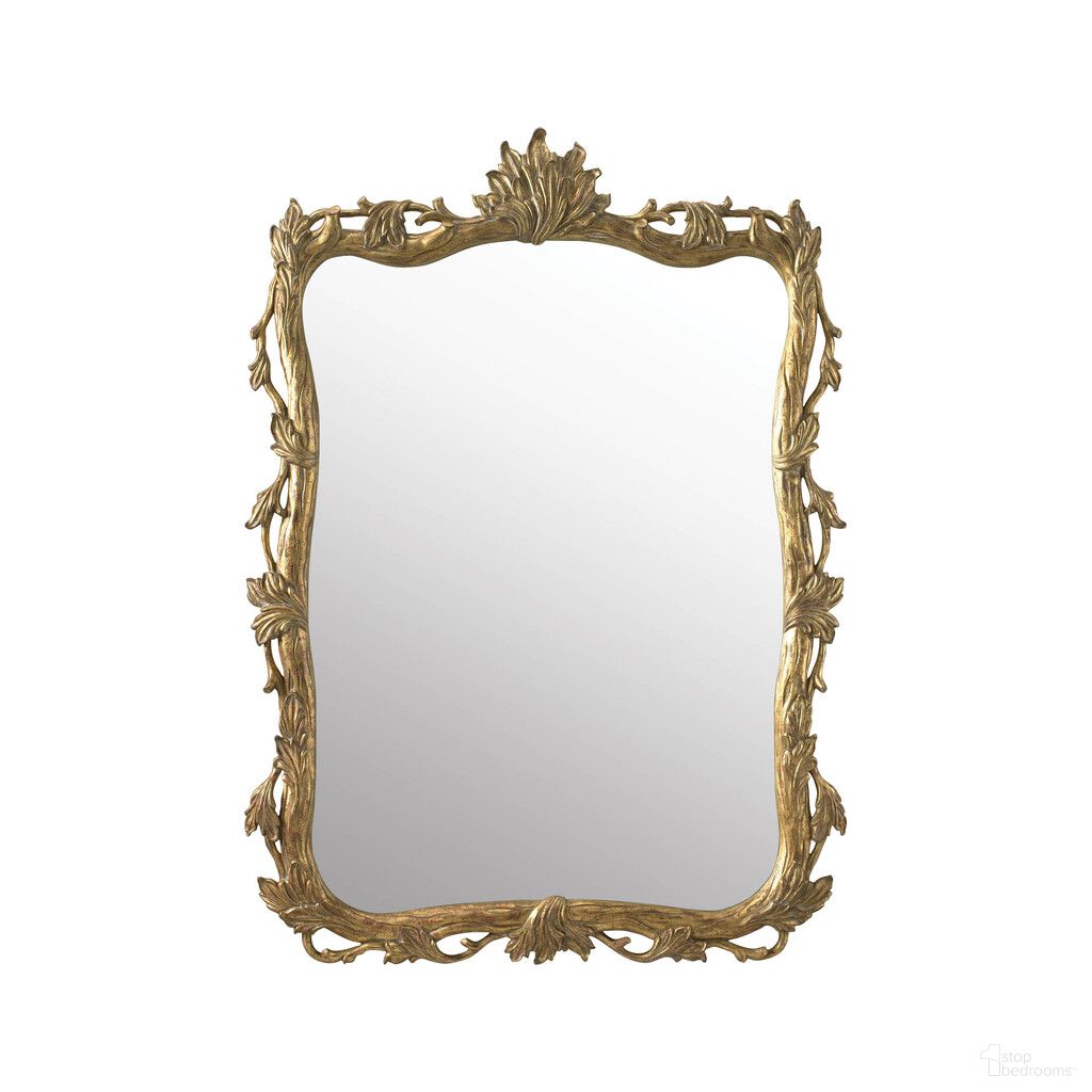 The appearance of Gandolfi Mirror In Gold designed by Maitland-Smith in the modern / contemporary interior design. This gold piece of furniture  was selected by 1StopBedrooms from Maitland Smith Collection to add a touch of cosiness and style into your home. Sku: 8172-28. Material: Burnished Gold.