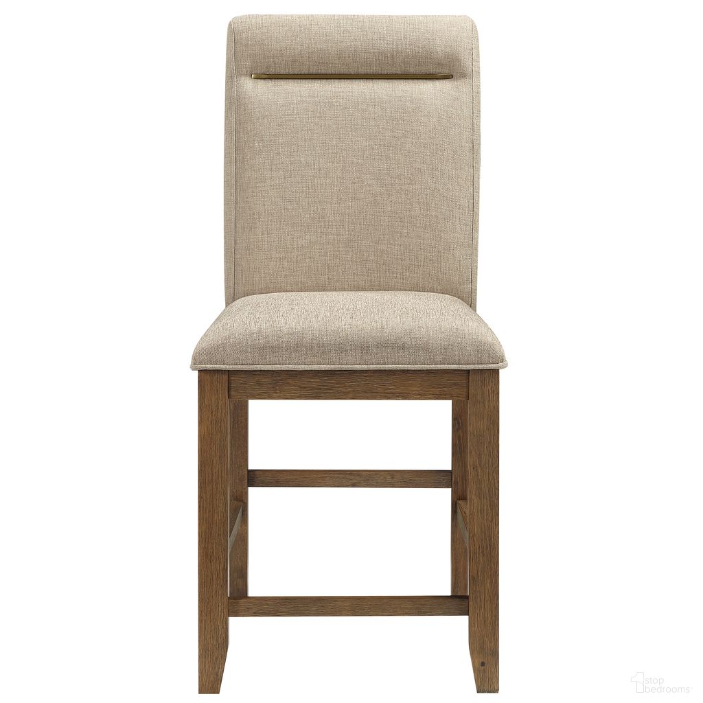 The appearance of Garland Counter Chair Set of 2 In Beige designed by Steve Silver in the transitional interior design. This beige piece of furniture was selected by 1StopBedrooms from Garland Collection to add a touch of cosiness and style into your home. Sku: GA500CC. Material: Acacia.