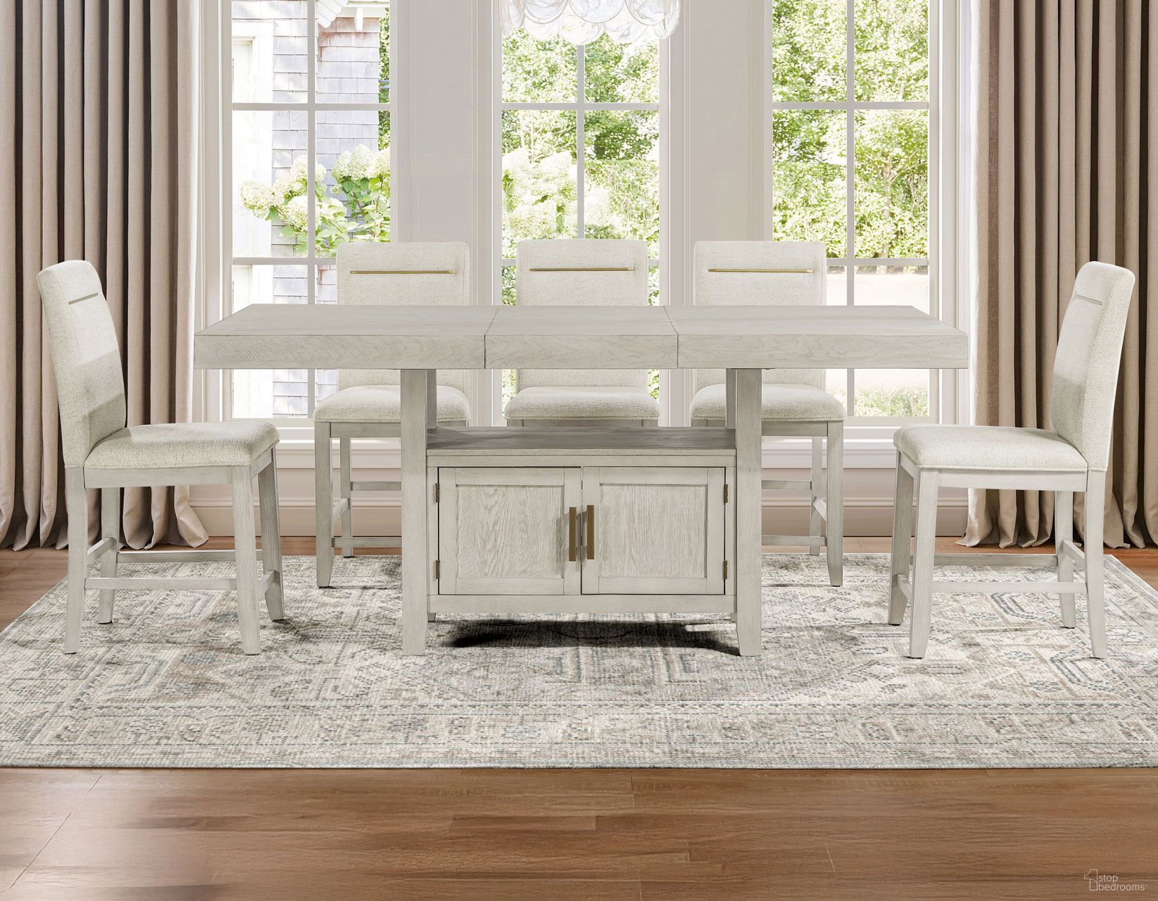 Garland Counter Height Dining Set In Sand