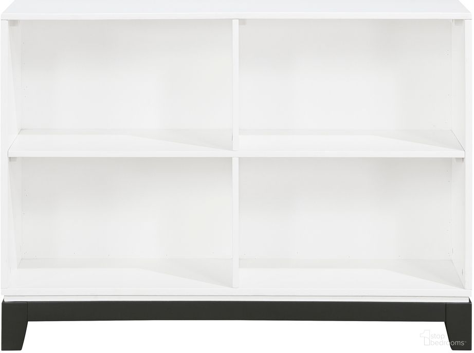 The appearance of Garretson Bookcase In White designed by Homelegance in the transitional interior design. This white piece of furniture was selected by 1StopBedrooms from Garretson Collection to add a touch of cosiness and style into your home. Sku: 1450WH-16. Material: Wood.