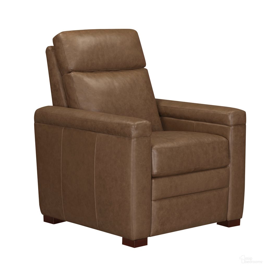 Garrison Manual Pushback Recliner In Renaissance Tobacco