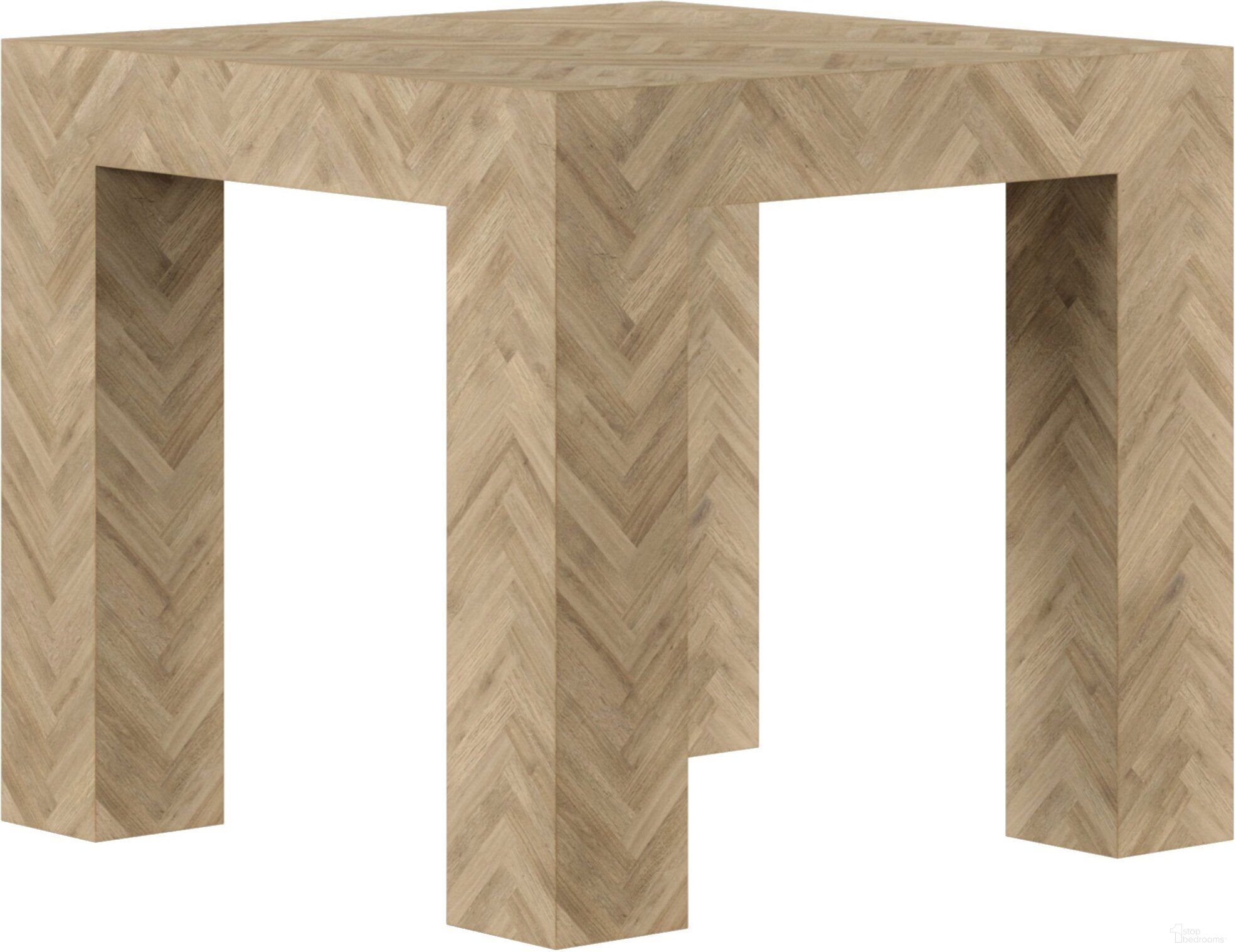 The appearance of Garrison Square End Table In Brown designed by A.R.T. in the modern / contemporary interior design. This brown piece of furniture was selected by 1StopBedrooms from Garrison Collection to add a touch of cosiness and style into your home. Sku: 322304-1302. Material: Wood Veneer.
