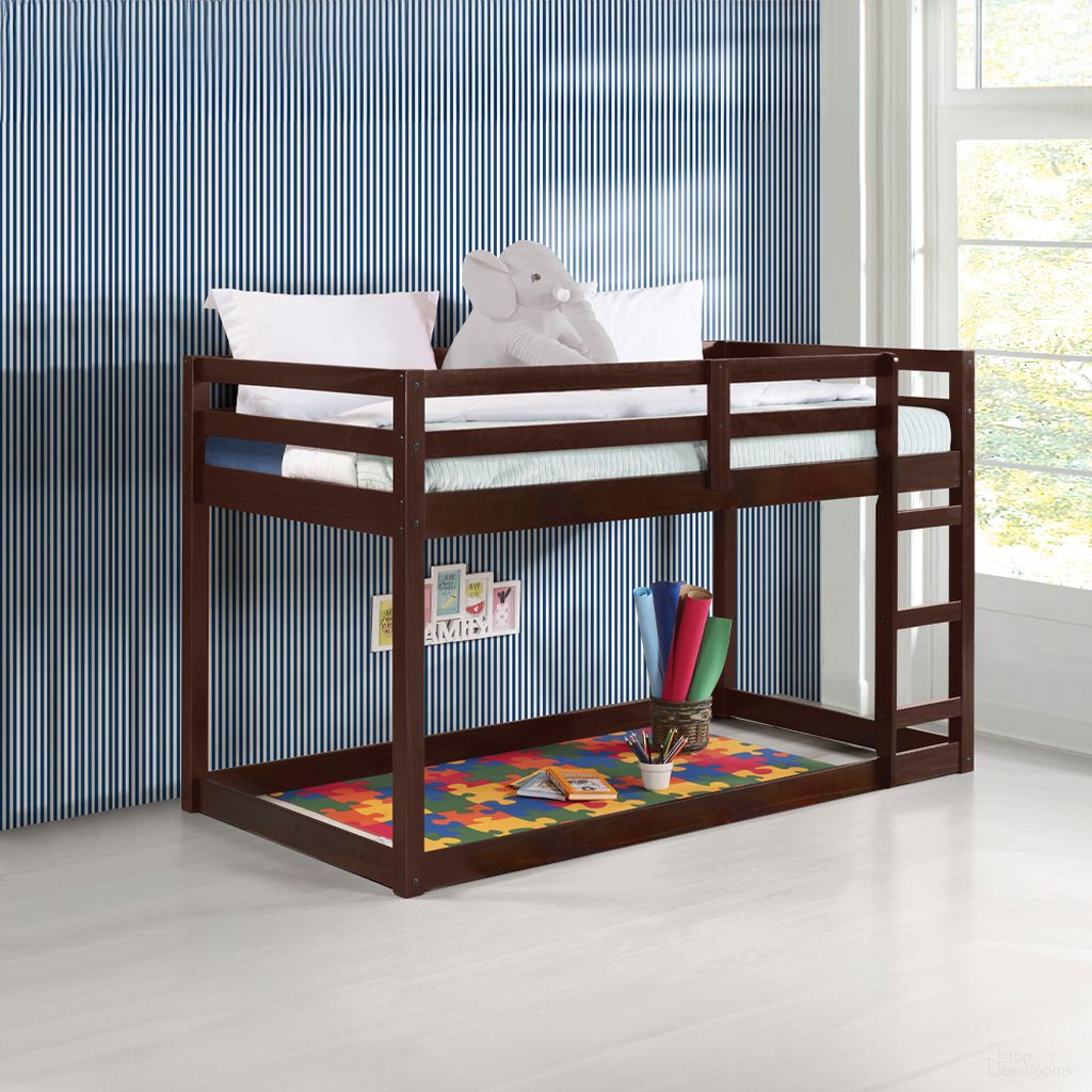 The appearance of Gaston Loft Bed (Espresso) designed by ACME in the modern / contemporary interior design. This espresso piece of furniture was selected by 1StopBedrooms from Gaston Collection to add a touch of cosiness and style into your home. Sku: 38185. Material: Wood. Bed Type: Loft Bed.