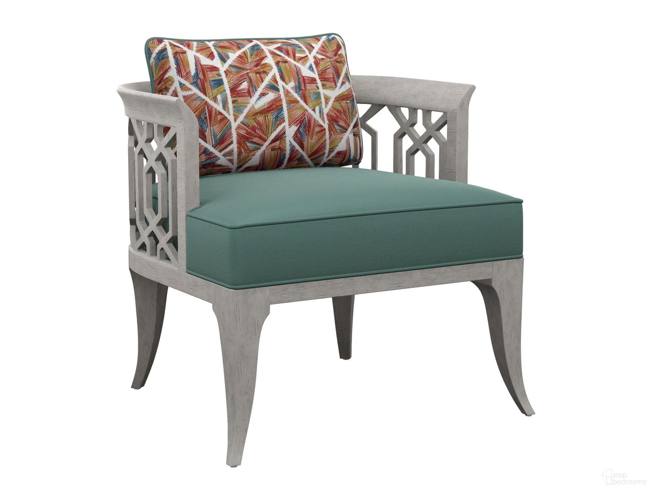 The appearance of Featured Upholstery Gatewick Chair In Gray designed by Lexington in the transitional interior design. This gray piece of furniture was selected by 1StopBedrooms from Featured Upholstery Collection to add a touch of cosiness and style into your home. Sku: 1848-11-72. Material: Wood.