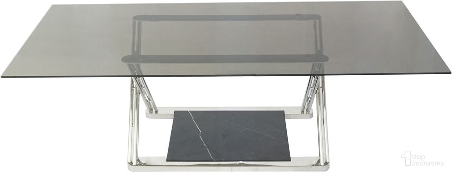 The appearance of Gatsby Chrome 78 Inch Dining Table designed by Bellini Modern Living in the transitional interior design. This gray piece of furniture  was selected by 1StopBedrooms from Gatsby Collection to add a touch of cosiness and style into your home. Sku: Gatsby DT 78. Table Base Style: Trestle. Table Top Shape: Rectangular. Size: 39" x 71".