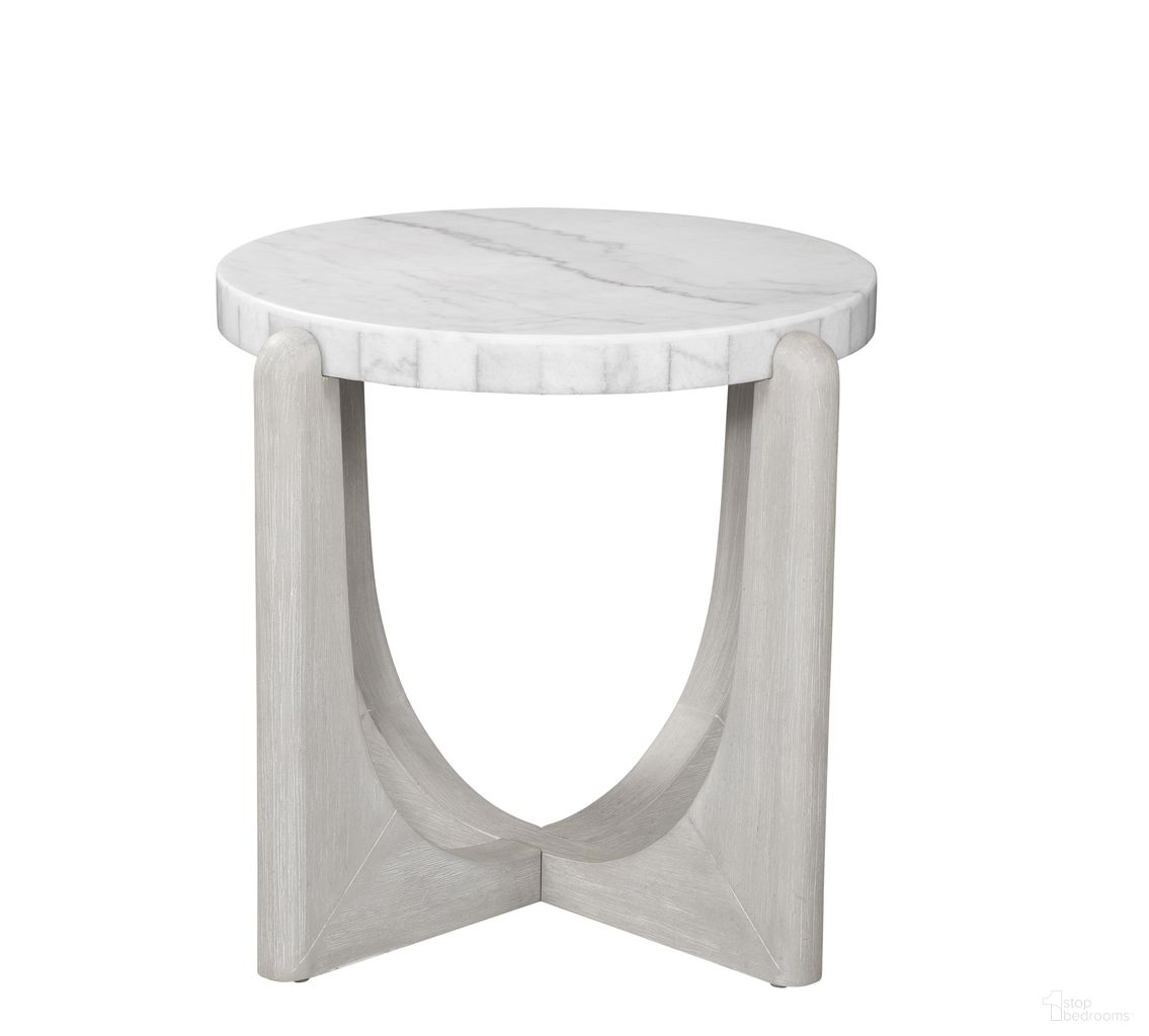 The appearance of Gavin End Table In White designed by Bassett Mirror Company in the modern / contemporary interior design. This white piece of furniture  was selected by 1StopBedrooms from Gavin Collection to add a touch of cosiness and style into your home. Sku: 1250-LR-220. Material: Rubberwood.