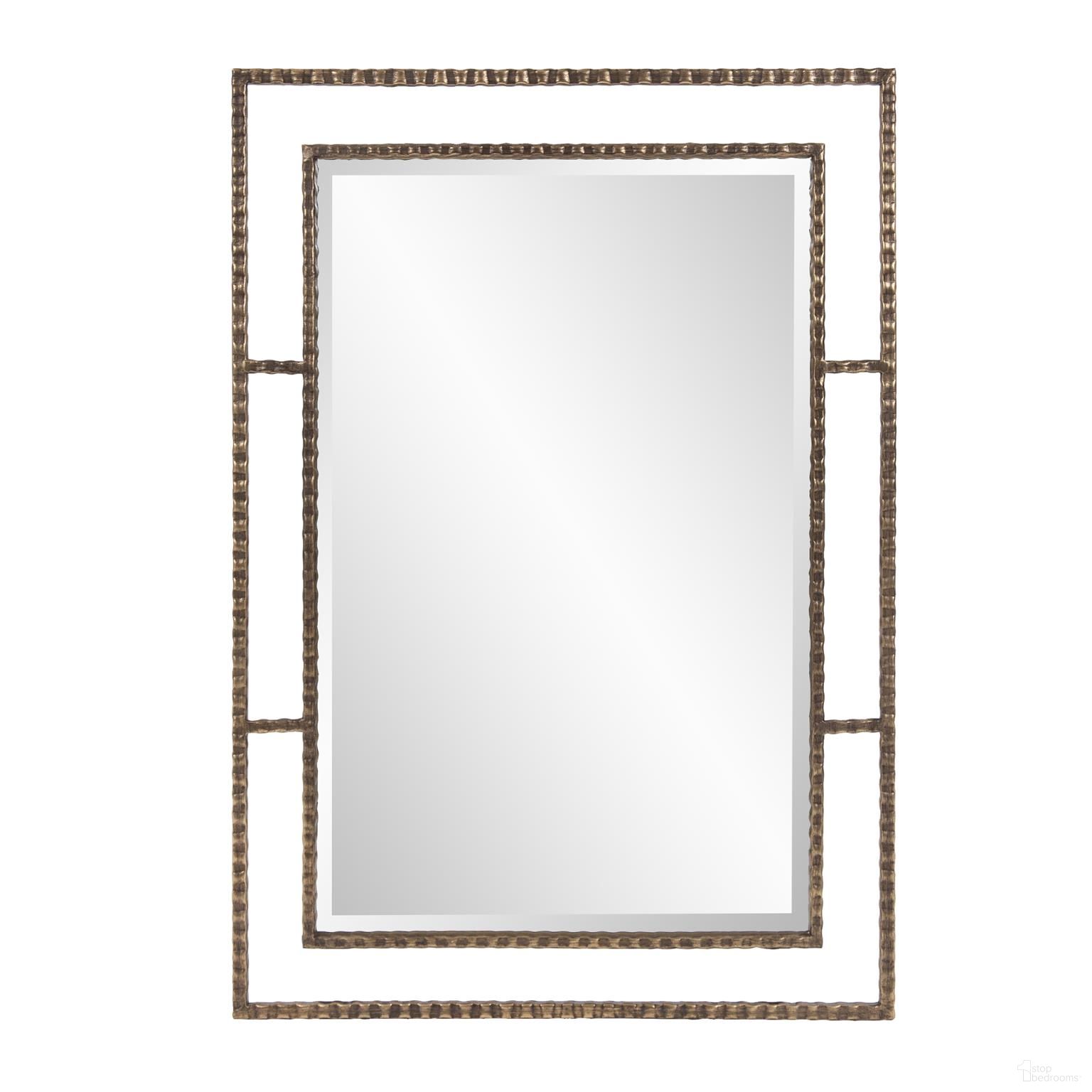 Gavin Mirror In Antique Bronze