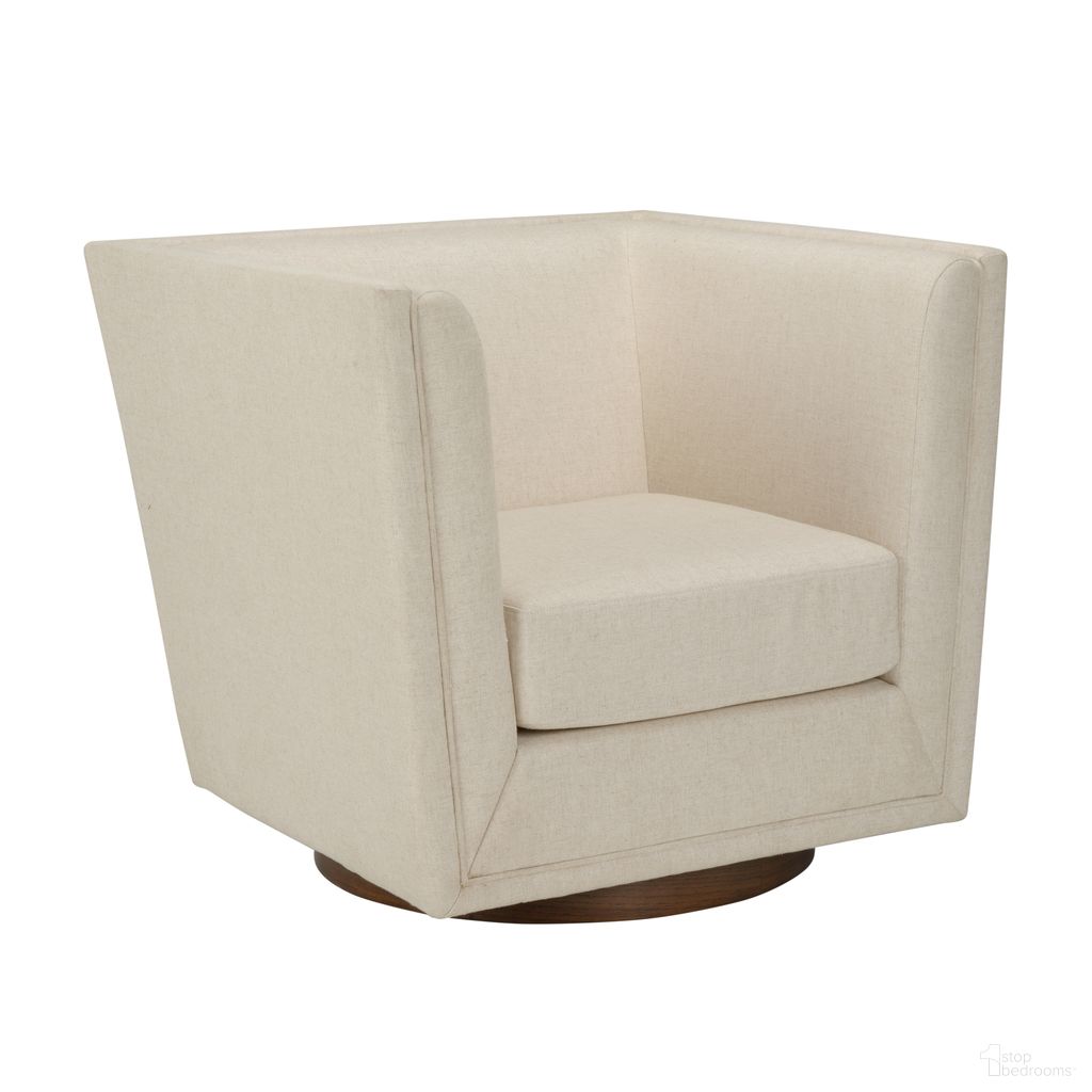 The appearance of Gehry Swivel Chair In Brown designed by Wildwood in the modern / contemporary interior design. This brown piece of furniture  was selected by 1StopBedrooms from Wildwood Collection to add a touch of cosiness and style into your home. Sku: 490728. Material: Fabric.