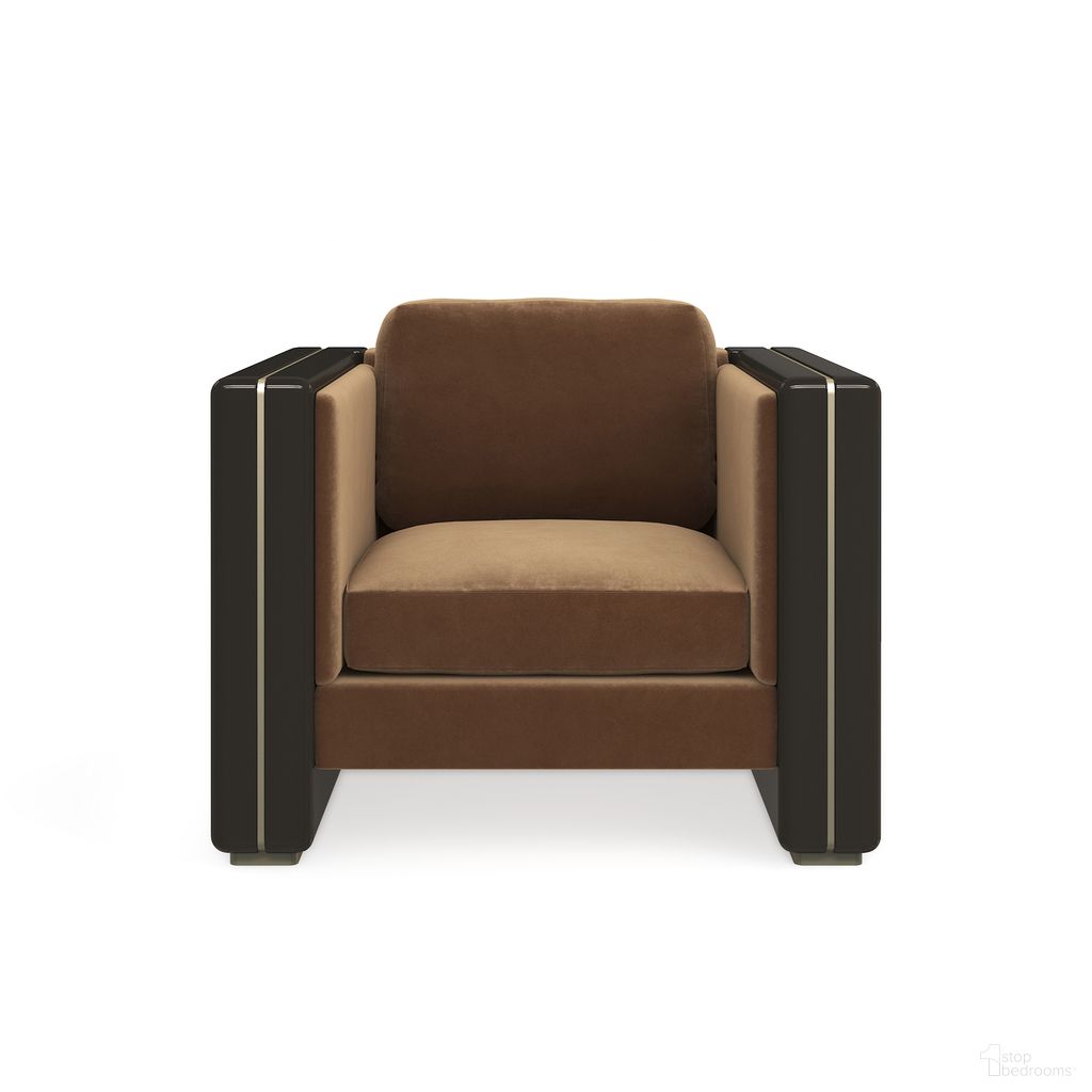 The appearance of Gelee Chair In Brown designed by Caracole in the modern / contemporary interior design. This brown piece of furniture was selected by 1StopBedrooms from Gelee Collection to add a touch of cosiness and style into your home. Sku: UPH-024-233-A. Material: Wood.
