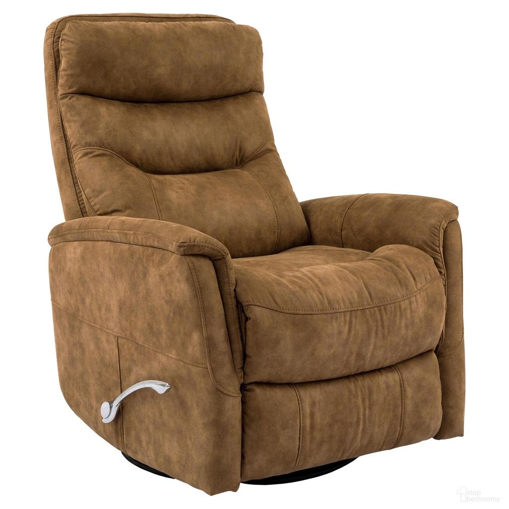 The appearance of Gemini Autumn Swivel Glider Recliner designed by Parker House in the traditional interior design. This brown piece of furniture was selected by 1StopBedrooms from Gemini Collection to add a touch of cosiness and style into your home. Sku: MGEM#812GS-AUT. Material: Polyester.