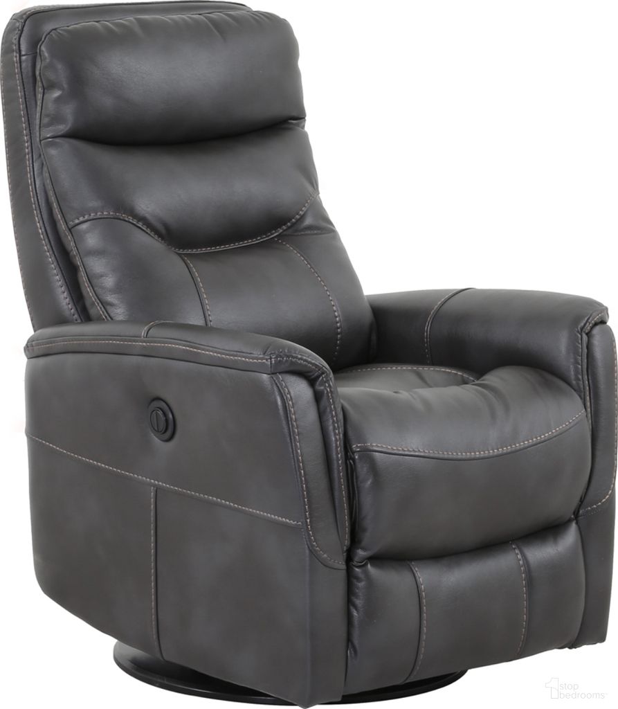 The appearance of Gemini Flint Anywhere Power Recliner designed by Parker House in the traditional interior design. This gray piece of furniture was selected by 1StopBedrooms from Gemini Collection to add a touch of cosiness and style into your home. Sku: MGEM#812GSPB-FLI. Material: Polyester.