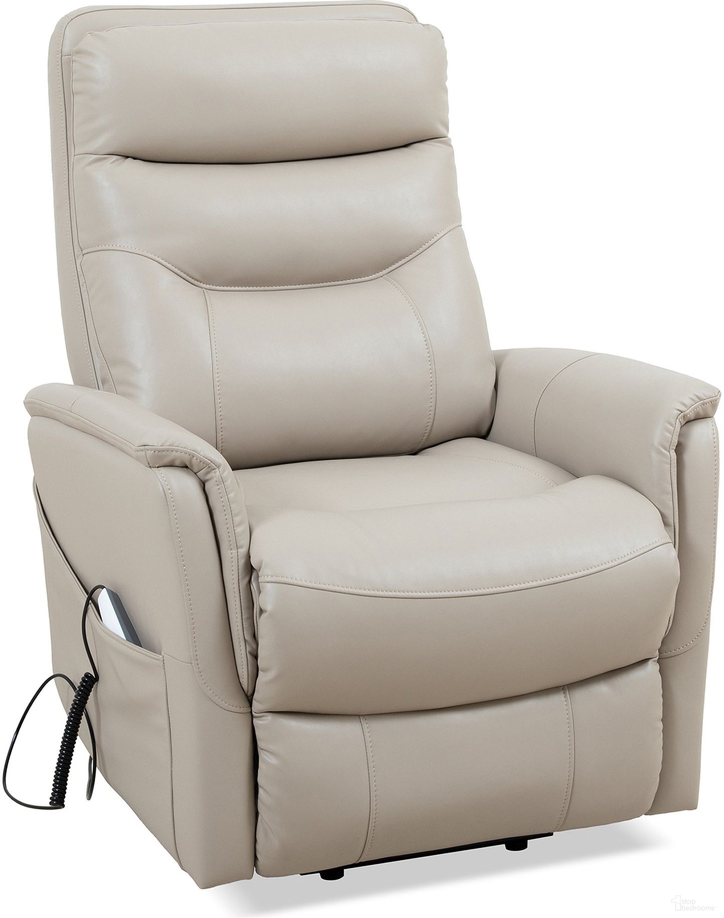 The appearance of Gemini Power Lift Recliner With Articulating Headrest In Beige designed by Parker House in the transitional interior design. This beige piece of furniture was selected by 1StopBedrooms from Gemini Collection to add a touch of cosiness and style into your home. Sku: MGEM#812LIFT-SFIV. Material: Polyester.