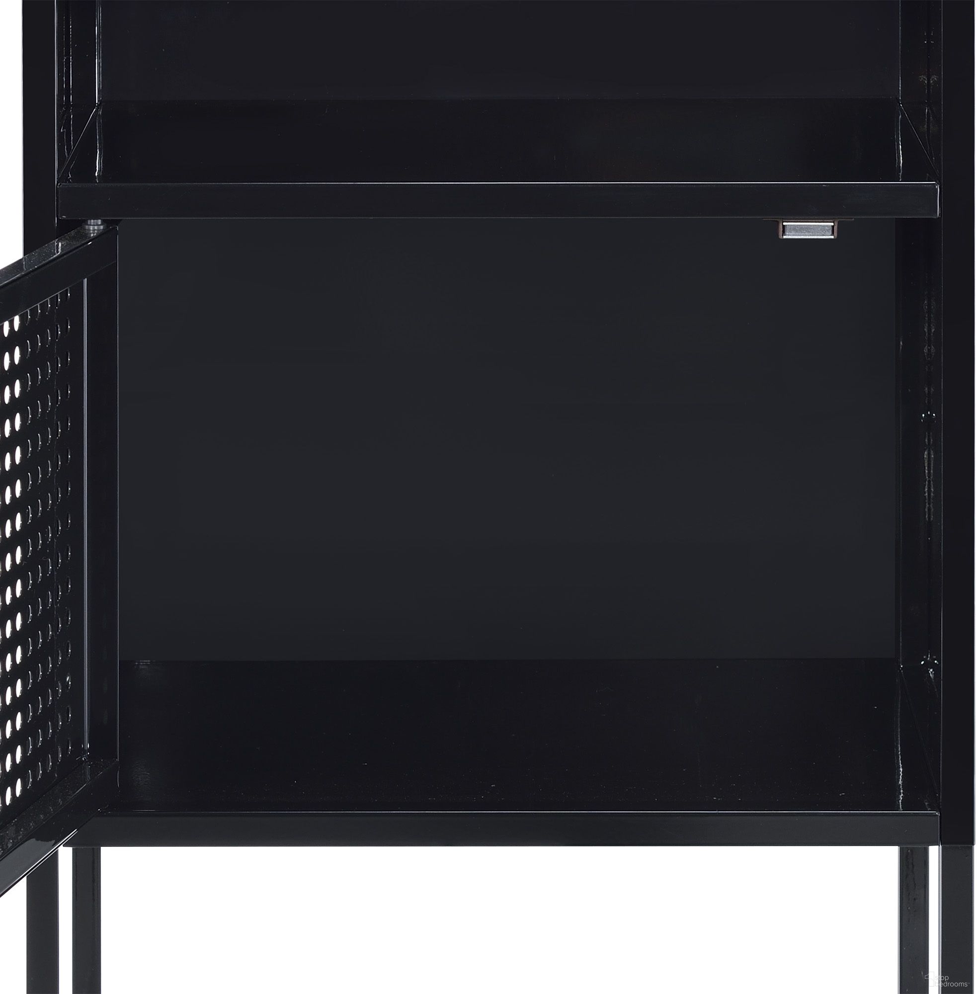 Gemma Black Nightstand With USB Port by Picket House 1StopBedrooms