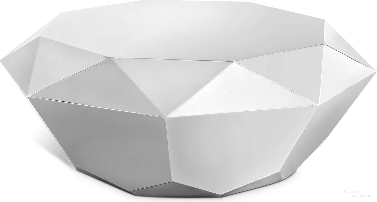 The appearance of Gemma Coffee Table In Silver designed by Meridian in the modern / contemporary interior design. This silver piece of furniture  was selected by 1StopBedrooms from Gemma Collection to add a touch of cosiness and style into your home. Sku: 222Silver-C. Material: Stainless Steel.