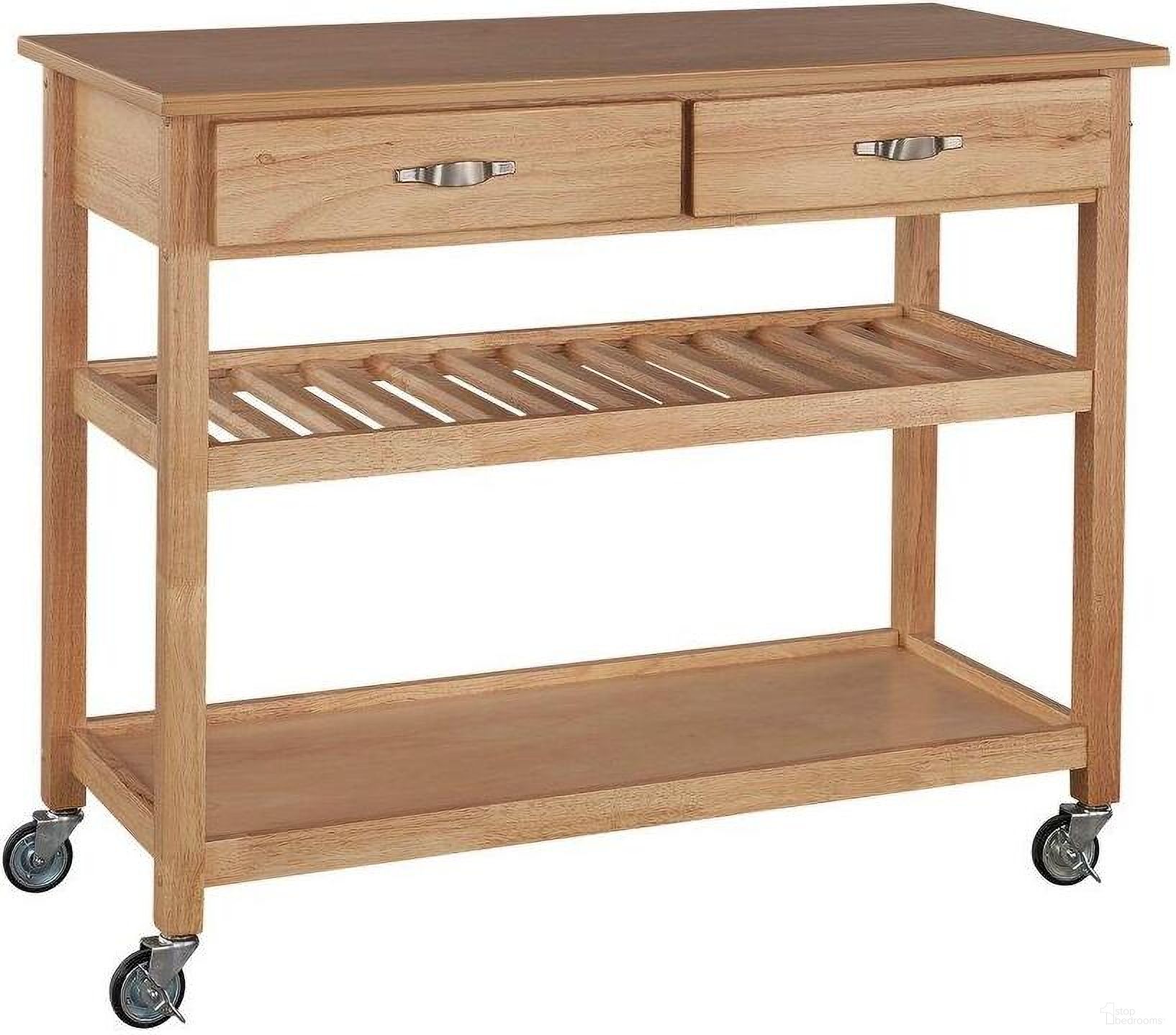 The appearance of General Line Brown Kitchen Cart 5216-95 designed by Homestyles in the traditional interior design. This brown piece of furniture  was selected by 1StopBedrooms from General Line Collection to add a touch of cosiness and style into your home. Sku: 5216-95. Material: Wood.