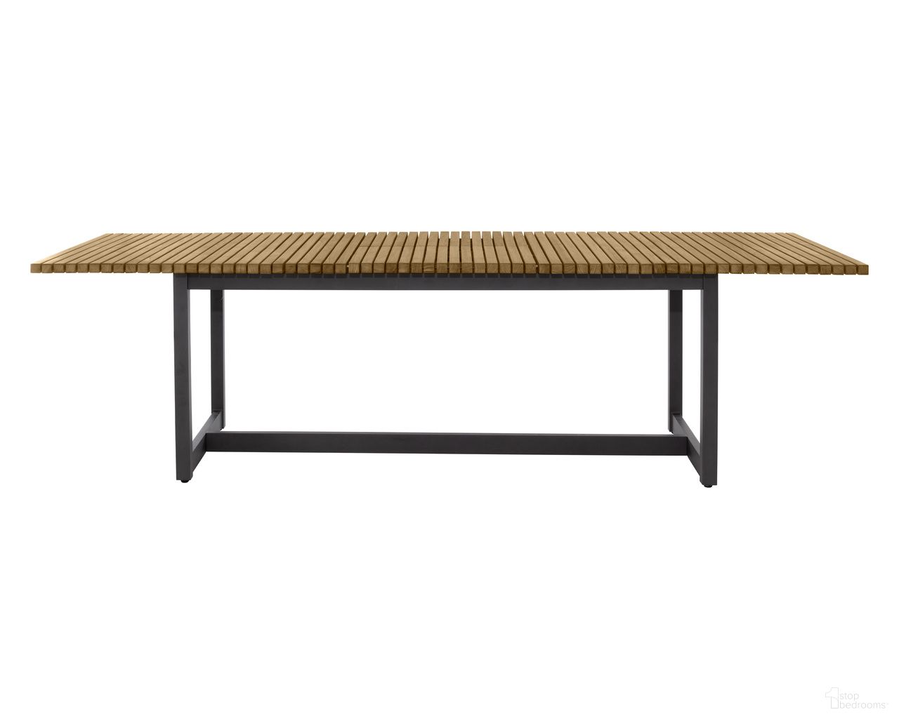 Geneve 83 Inch Extension Dining Table In Natural